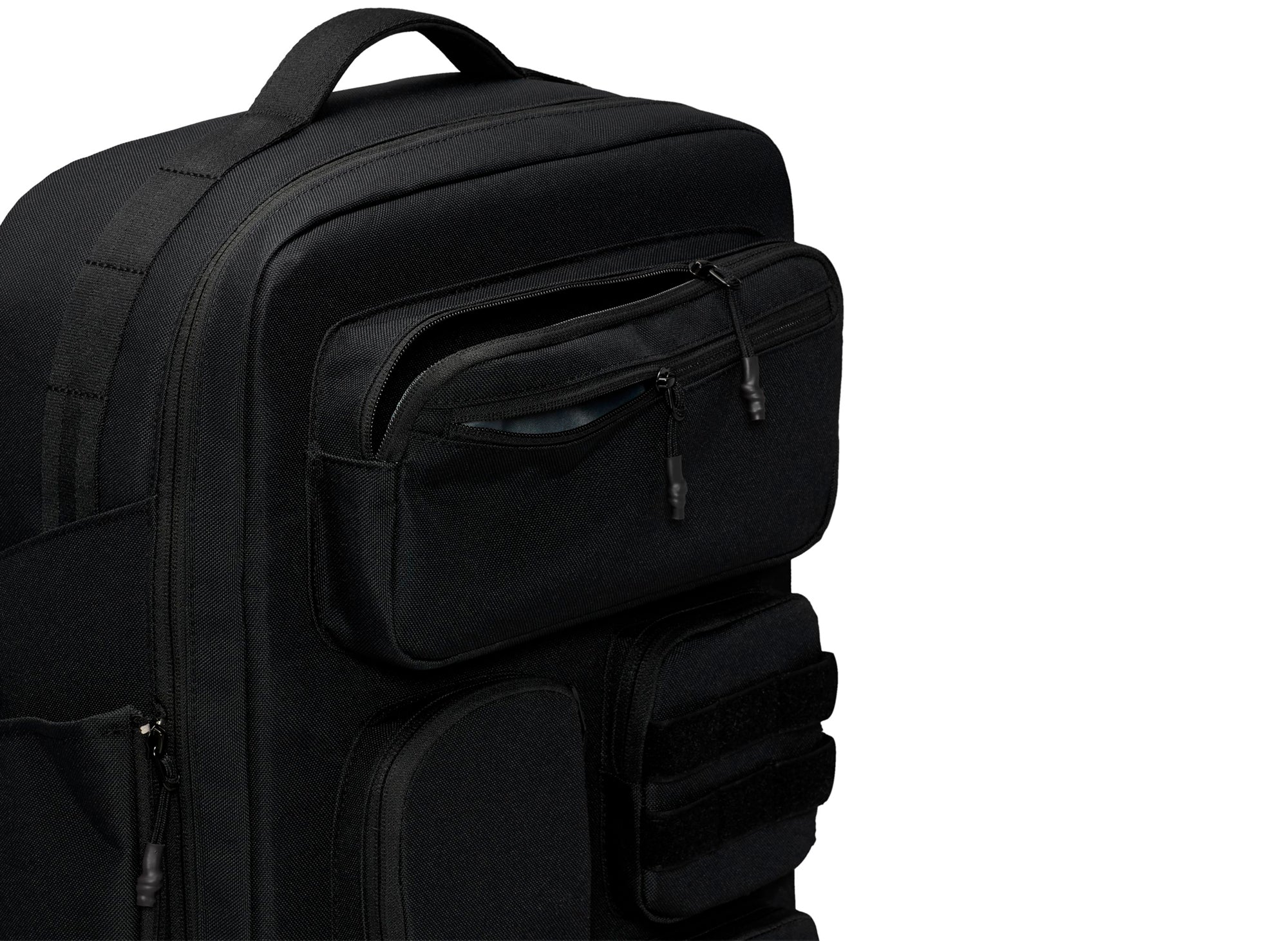 Nike Utility Elite Backpack in Black / White - Image 7