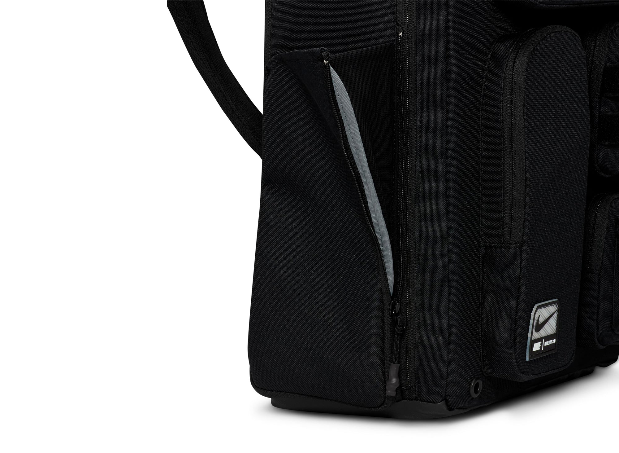 Nike Utility Elite Backpack in Black / White - Image 9