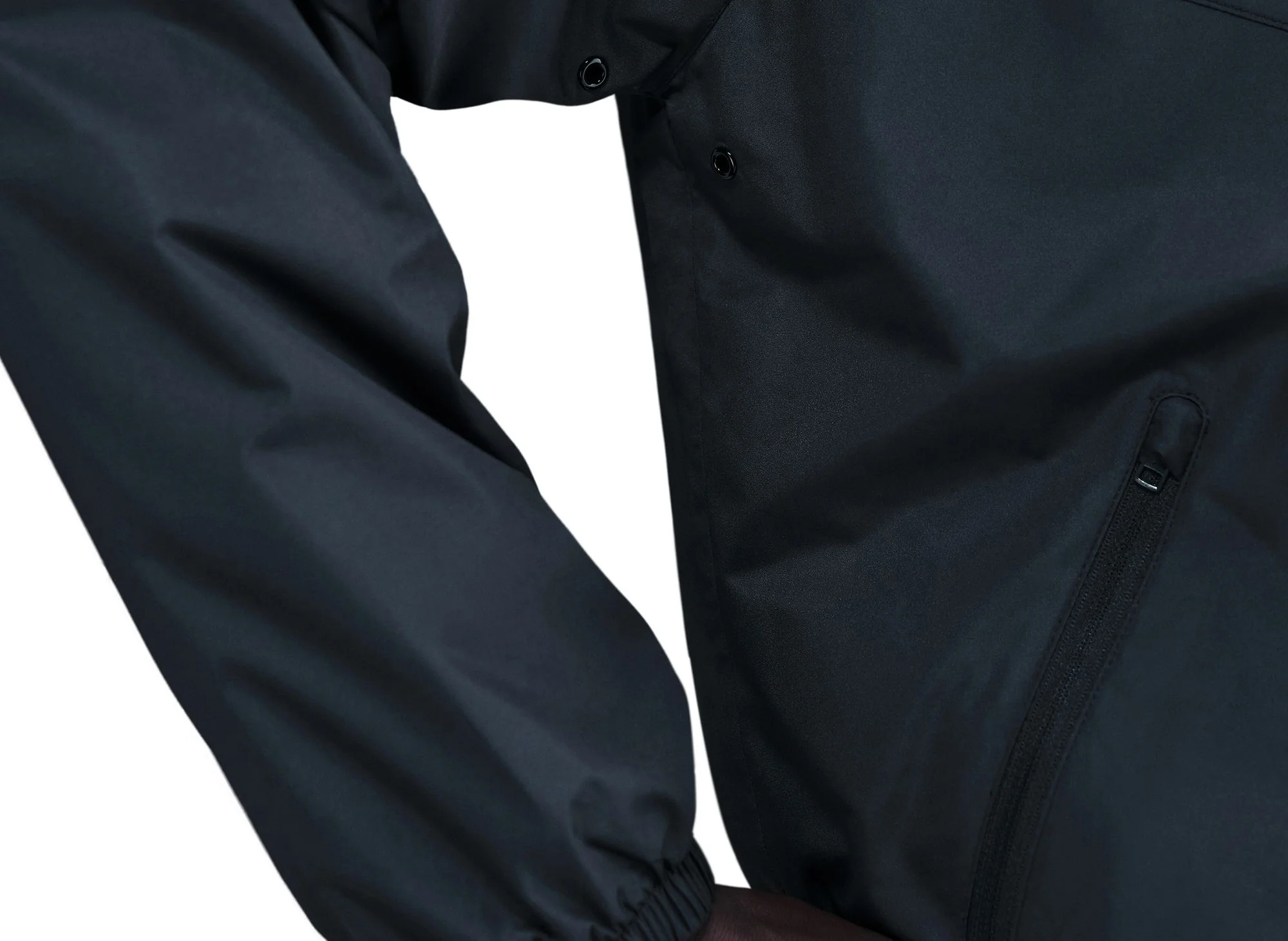 Nike Windrunner Lined Jacket in Black / White - Image 5