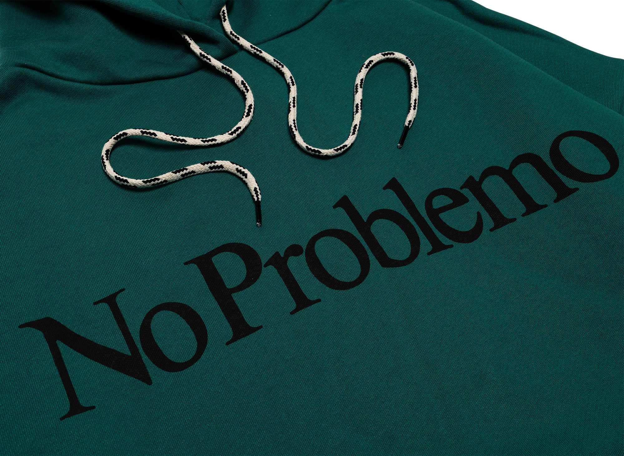 No Problemo Hoodie in Green - Image 2