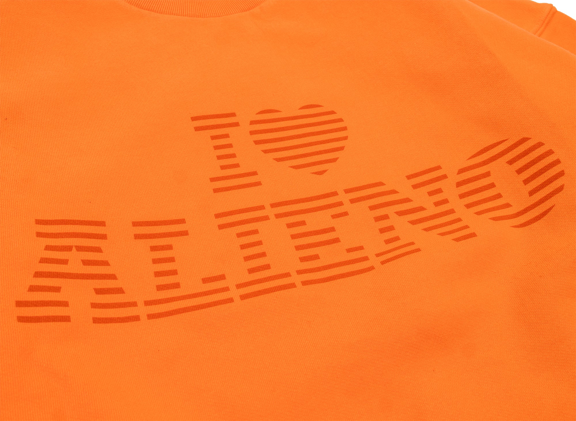 No Problemo I Heart Sweatshirt in Orange - Image 2