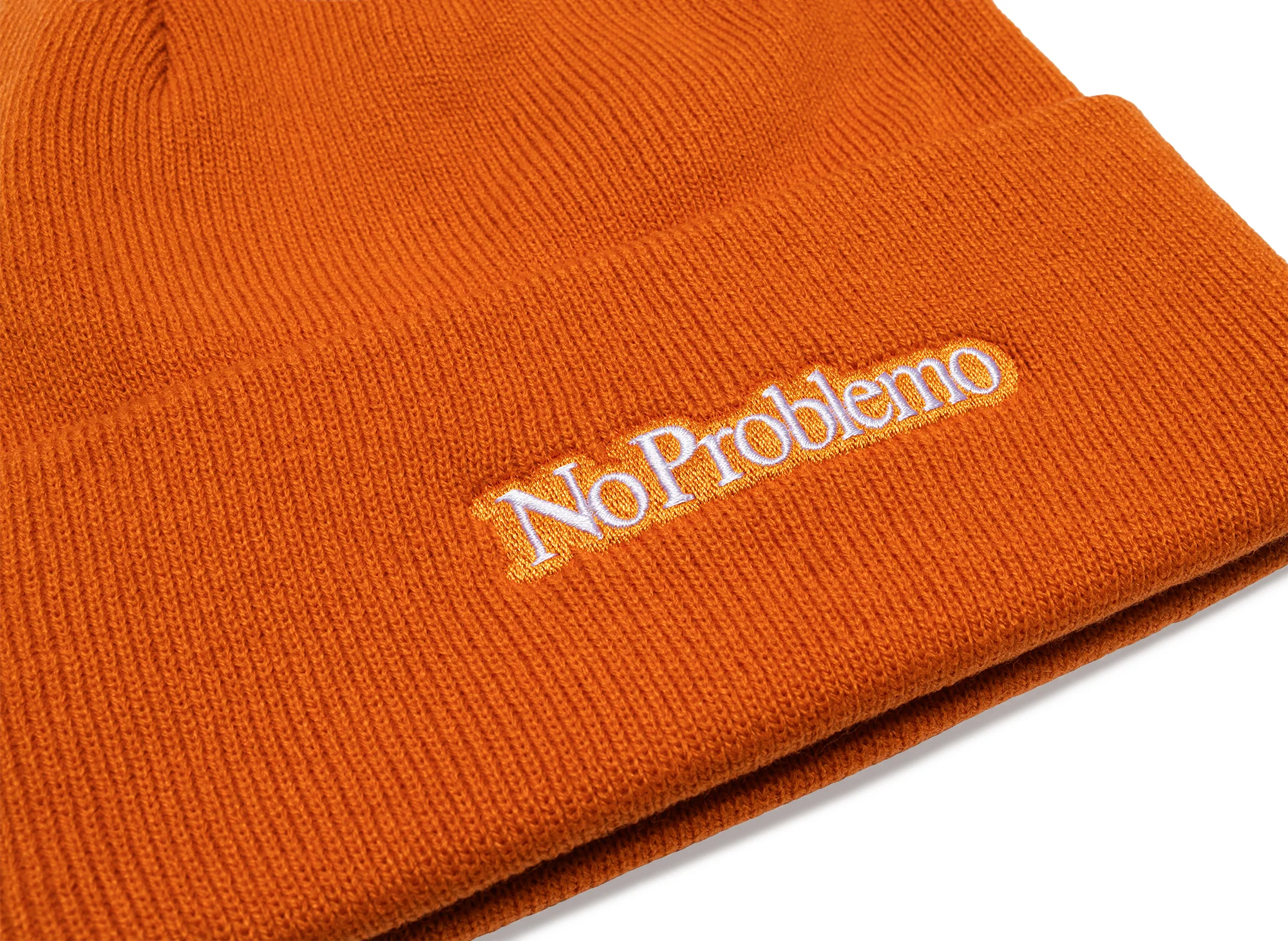 No Problemo Mini Problemo Beanie in Orange - Image 2