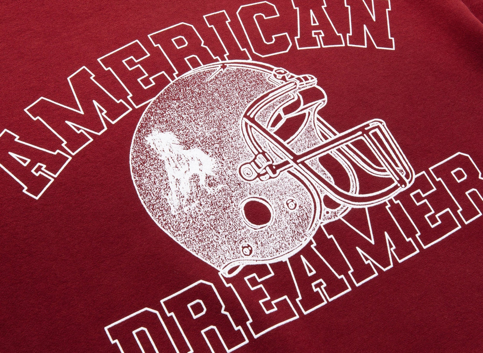 One of These Days American Dreamer Crewneck in Burgundy - Image 2