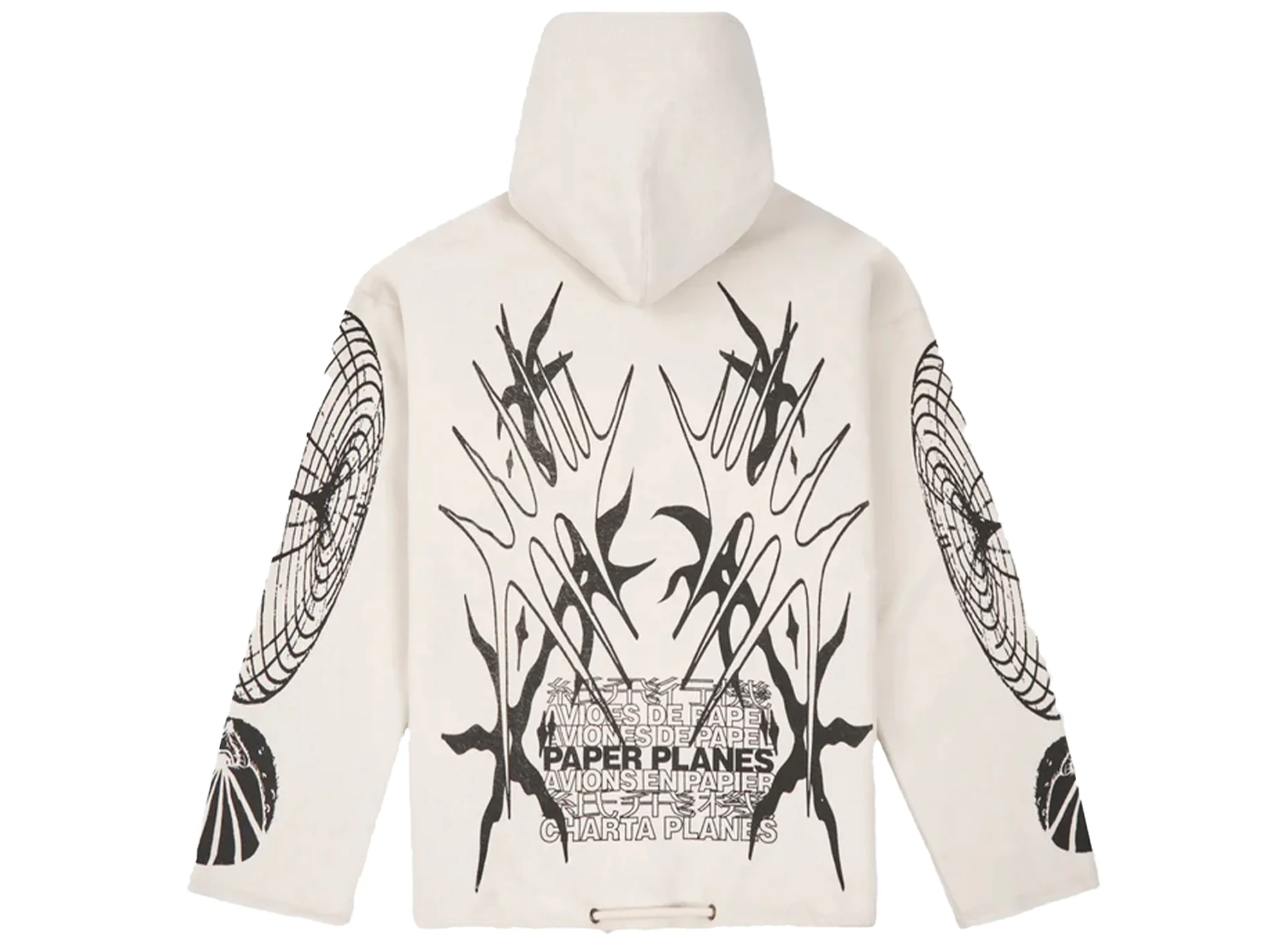 Paper Planes Asterisk Reverse Terry Hoodie - Image 2
