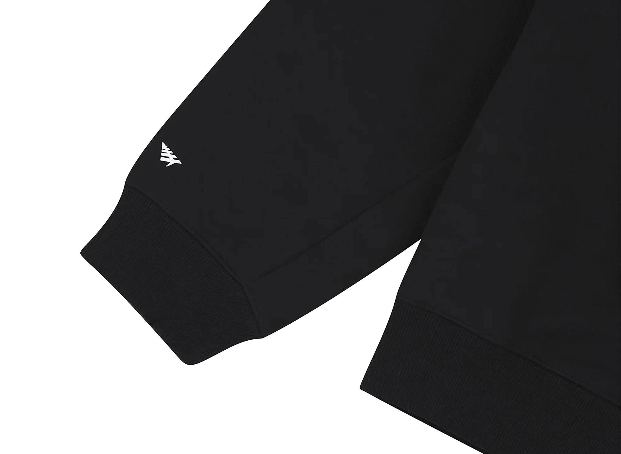 Paper Planes Collegiate Crewneck in Black - Image 3