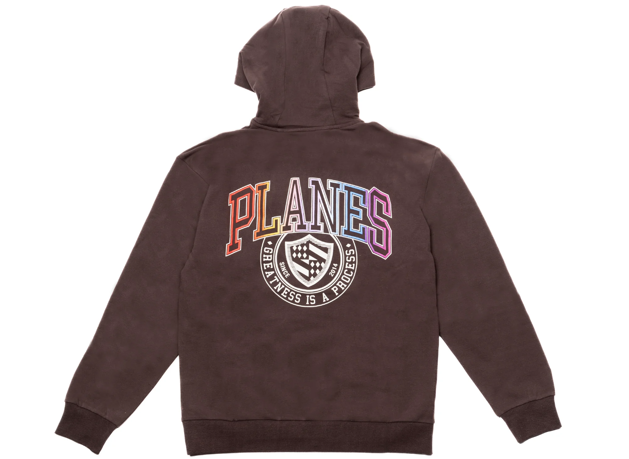 Paper Planes Collegiate Spectrum Half Zip Hoodie - Image 2