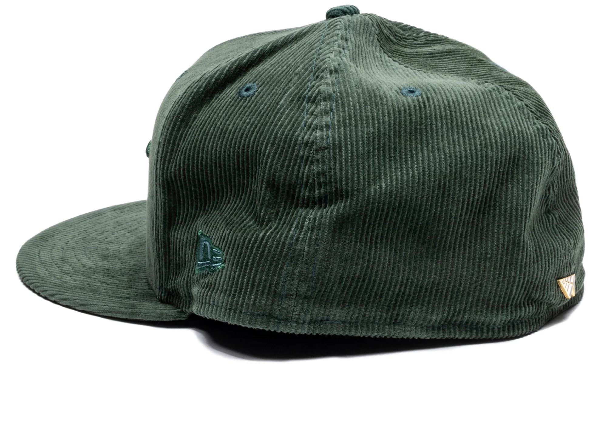 Paper Planes Corduroy Crown 59Fifty Fitted Hat in Dark Green - Image 2