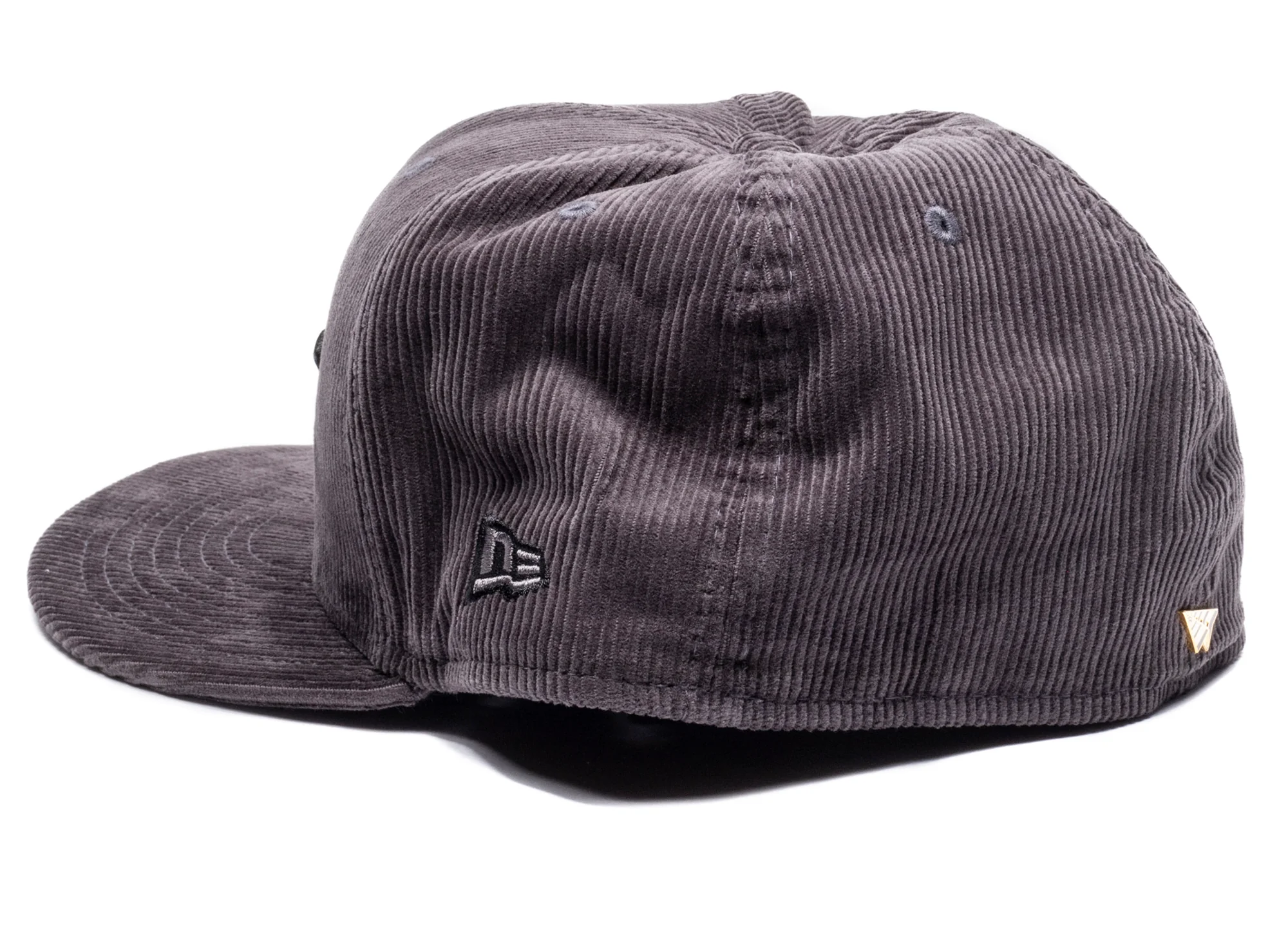 Paper Planes Corduroy Crown 59Fifty Fitted Hat in Graphite - Image 2