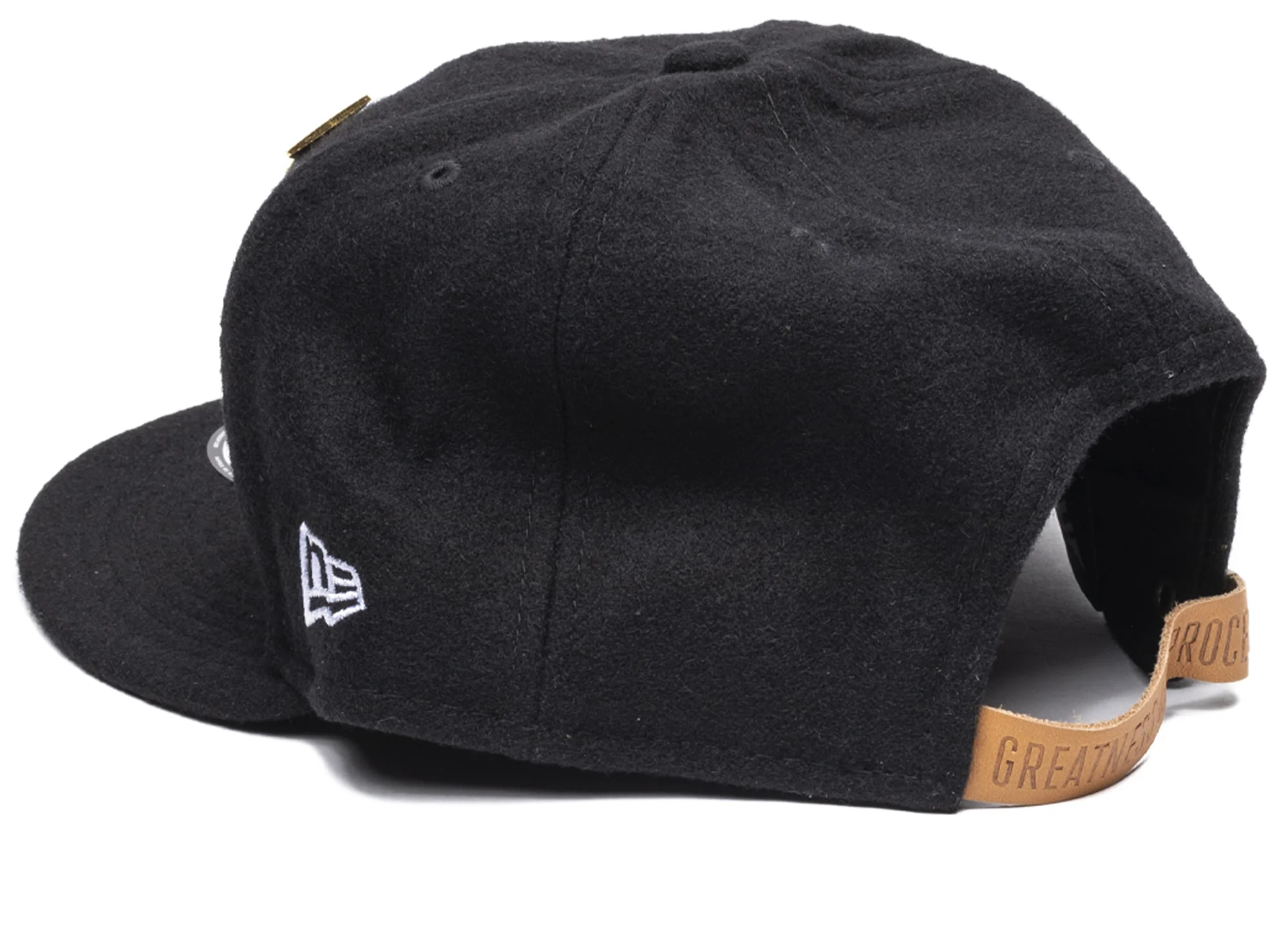 Paper Planes Crown 9Fifty Leather Strapback Hat - Image 2