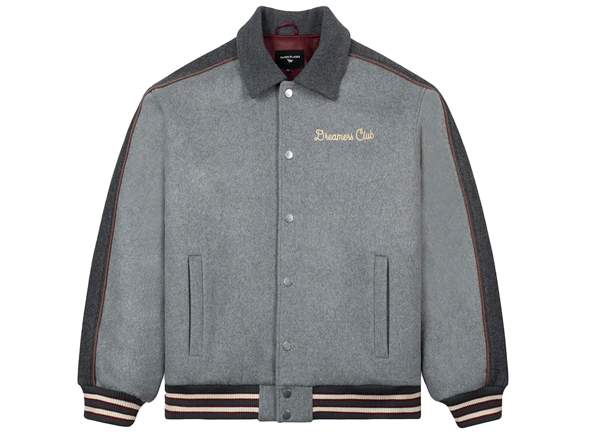 Paper Planes Dreamers Club Varsity Jacket