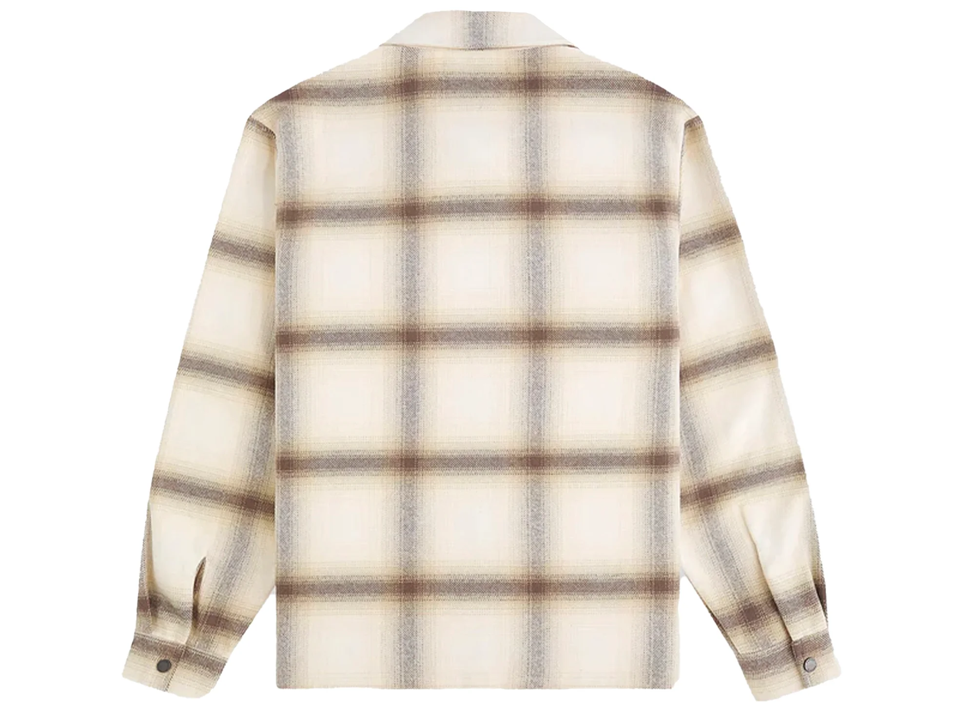 Paper Planes Flannel Zip Front Shirt - Image 2