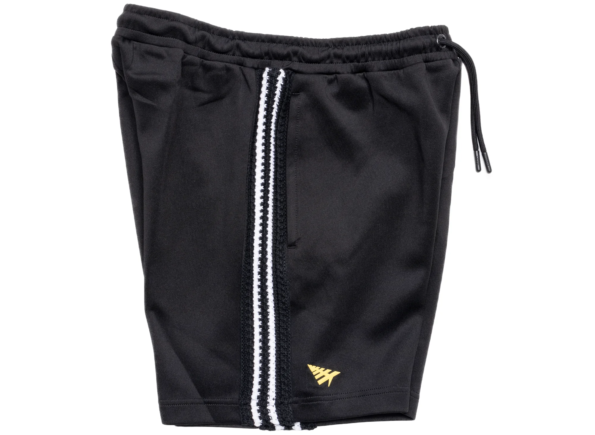 Paper Planes Kingston Crochet Stripe Track Shorts - Image 2