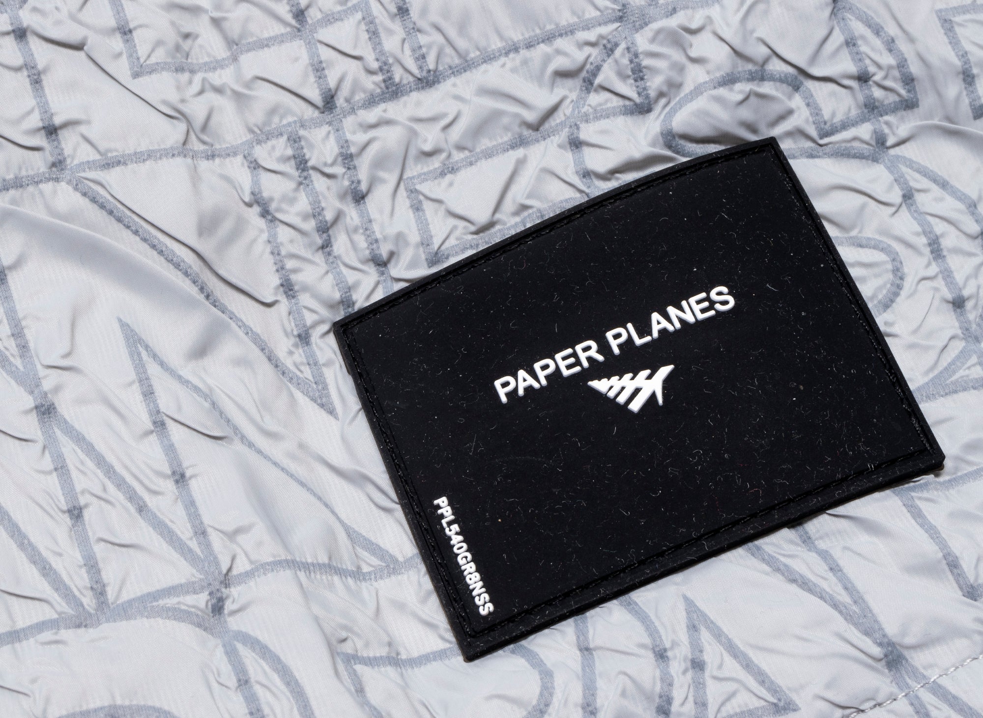 Paper Planes Logotype Crinkle Anorak Jacket - Image 2