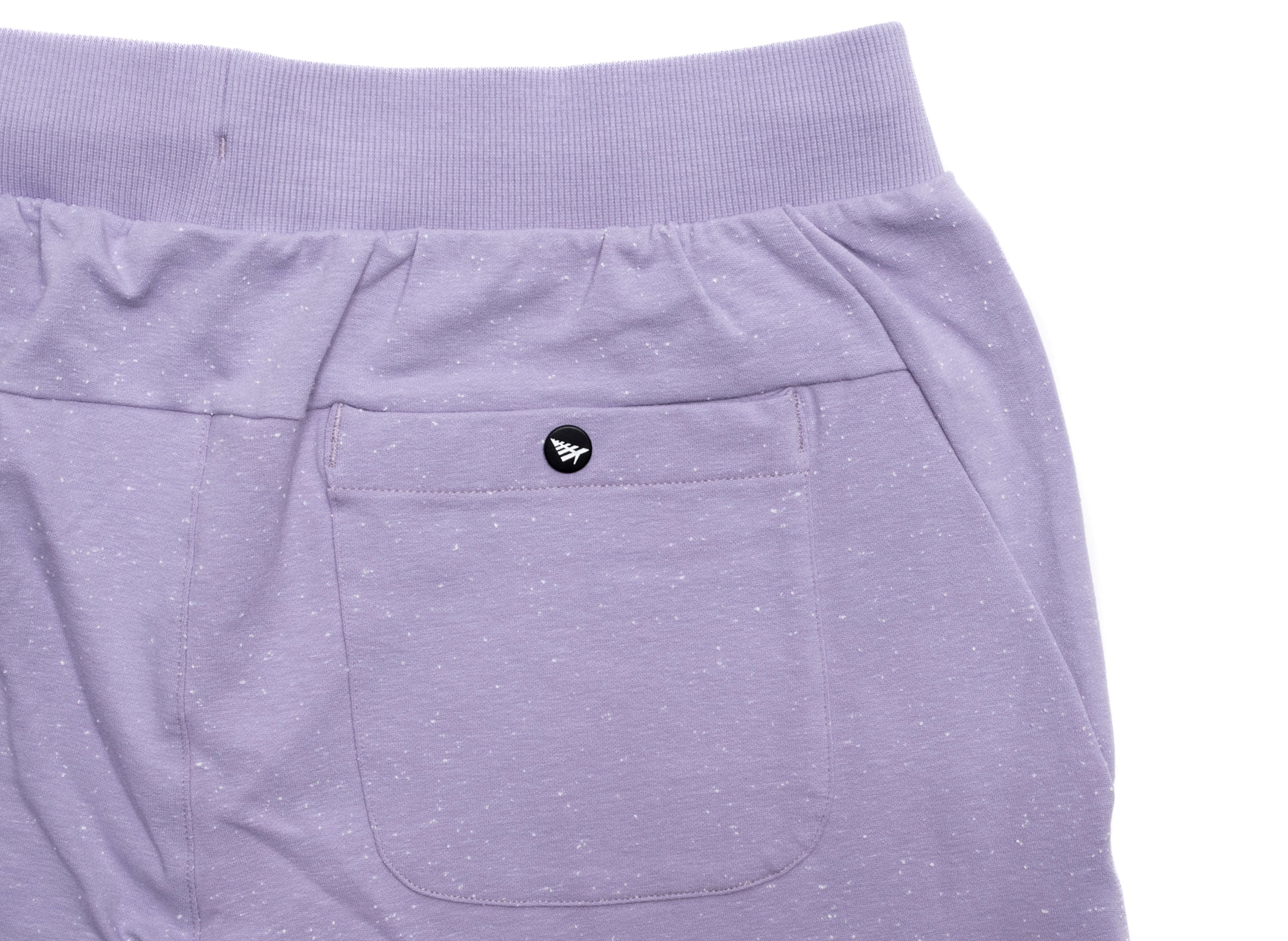 Paper Planes Speckled Shorts in Lilac - Image 2