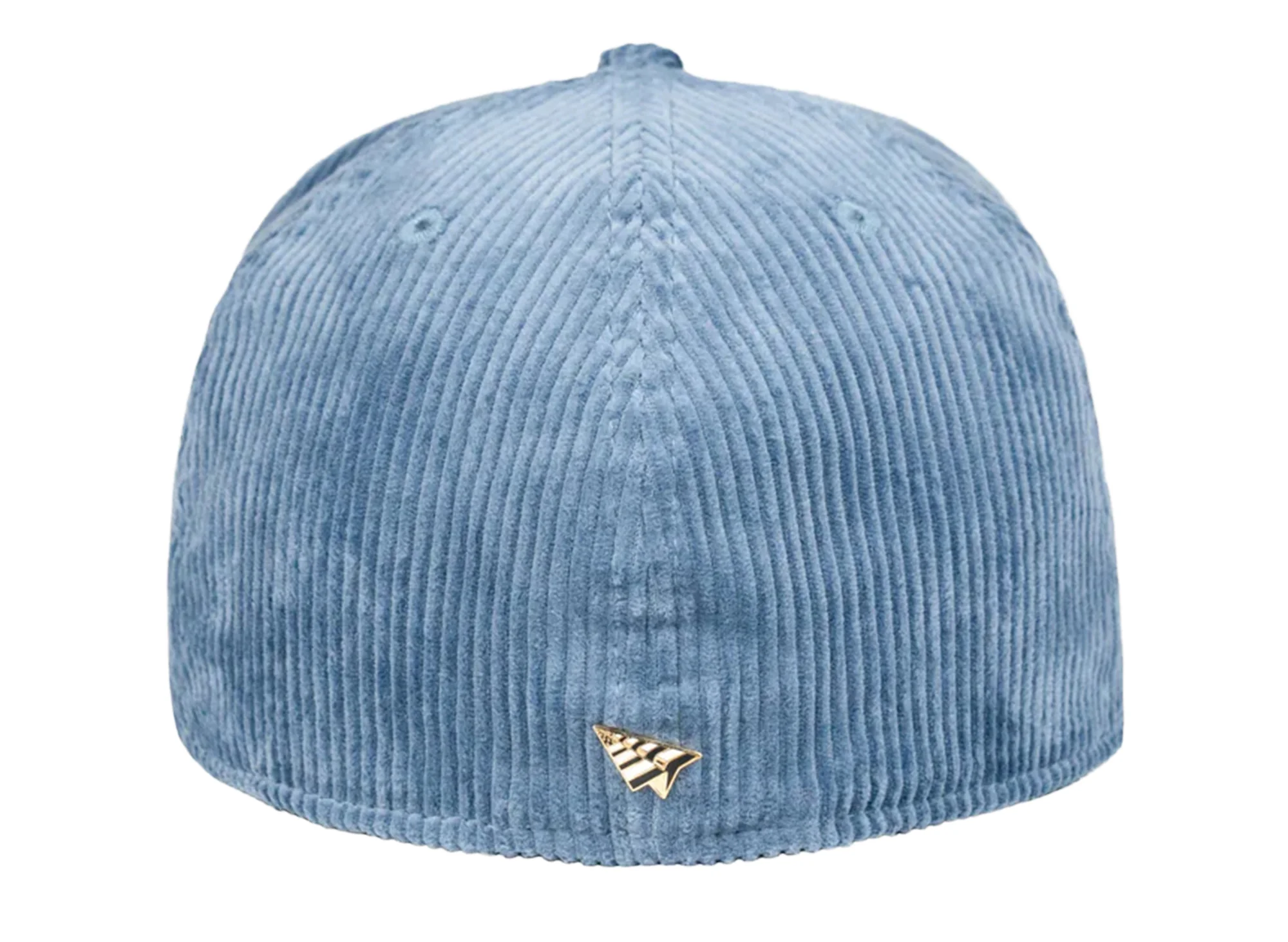 Paper Planes The Original Corduroy 59Fifty Fitted Crown Hat in Steel Blue - Image 3