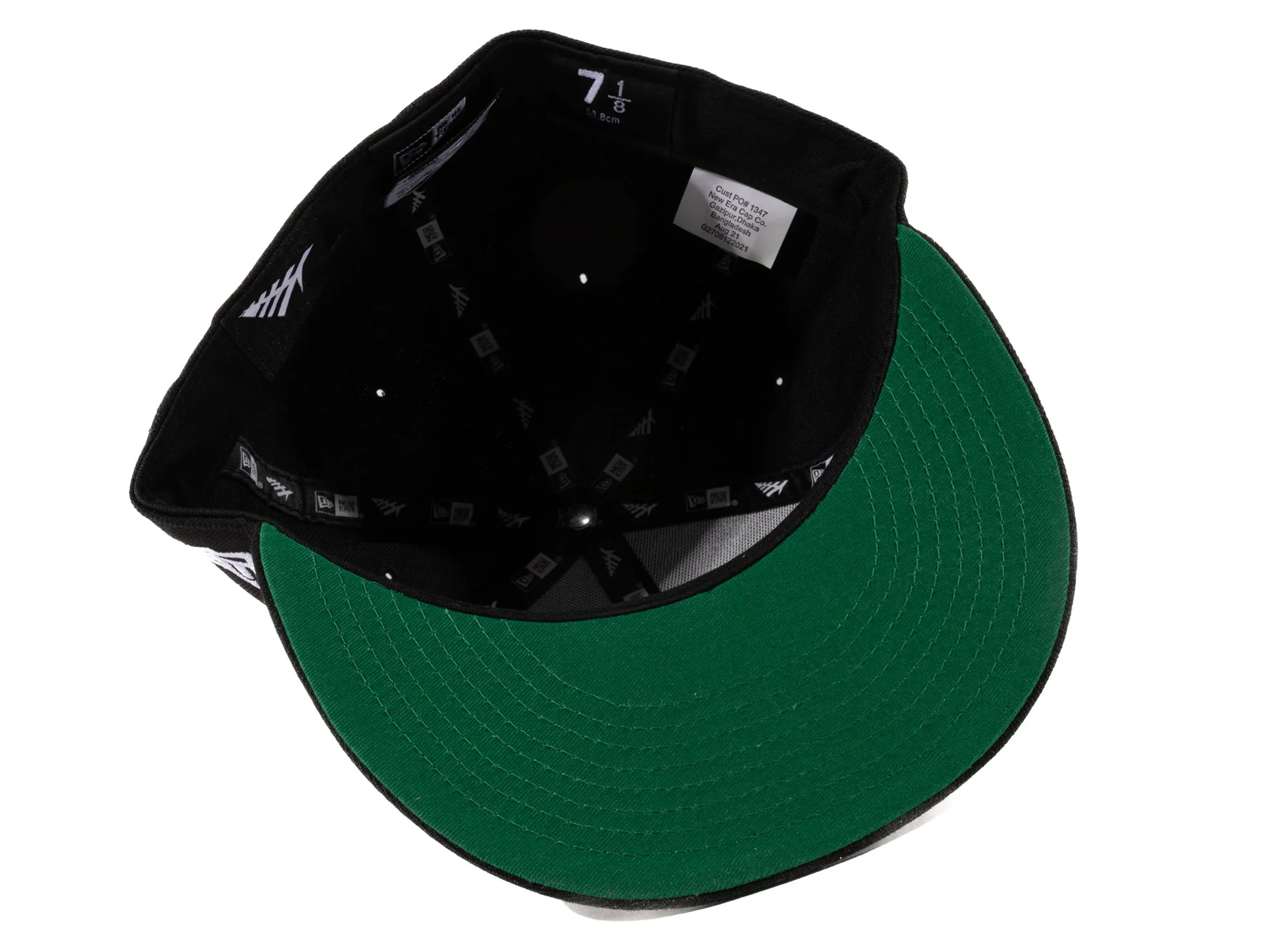 Paper Planes The Original Crown Fitted w/ Green Undervisor - Image 2