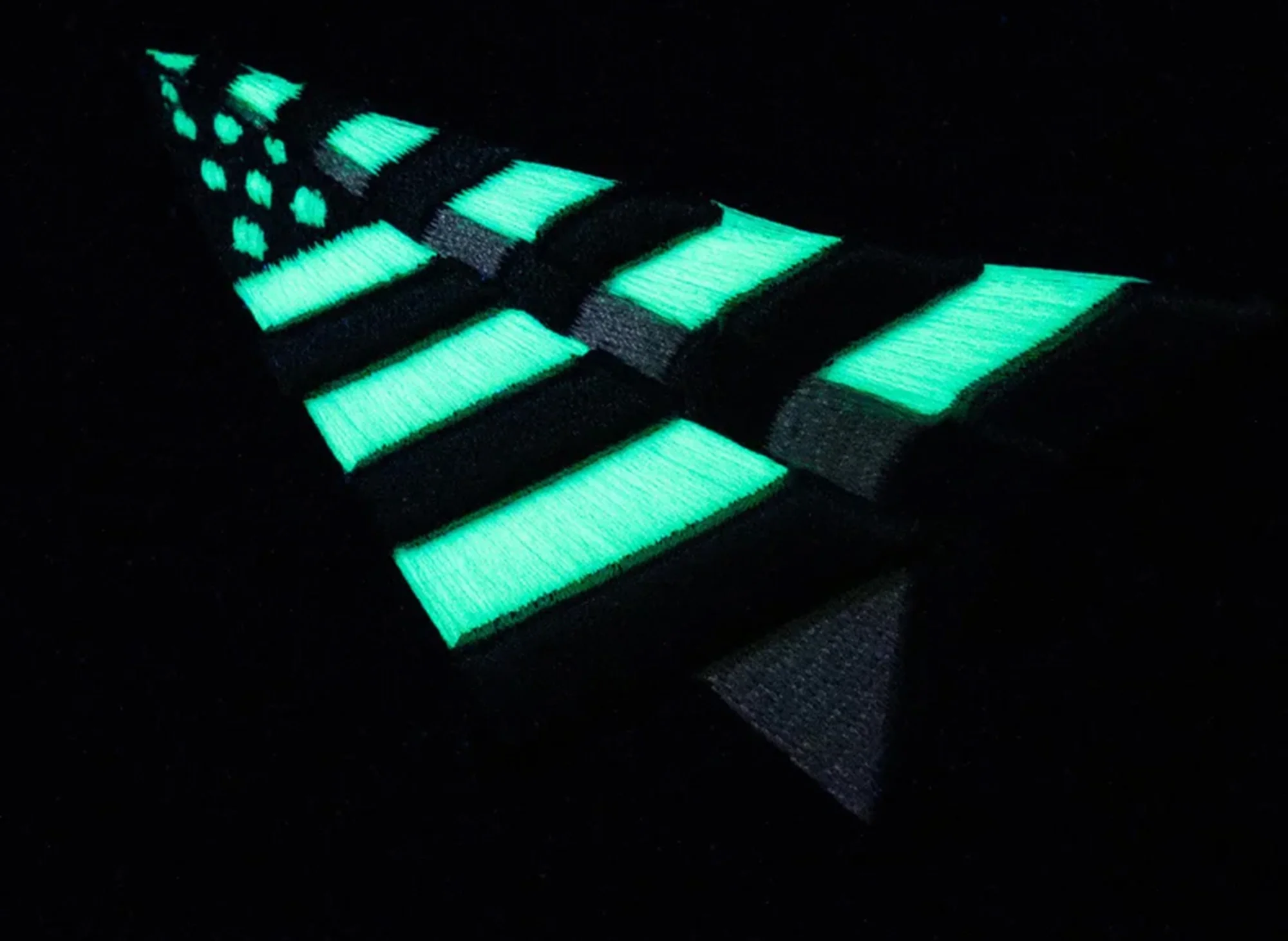 Paper Planes The Original Glow in the Dark 59Fifty Fitted Crown Hat - Image 7