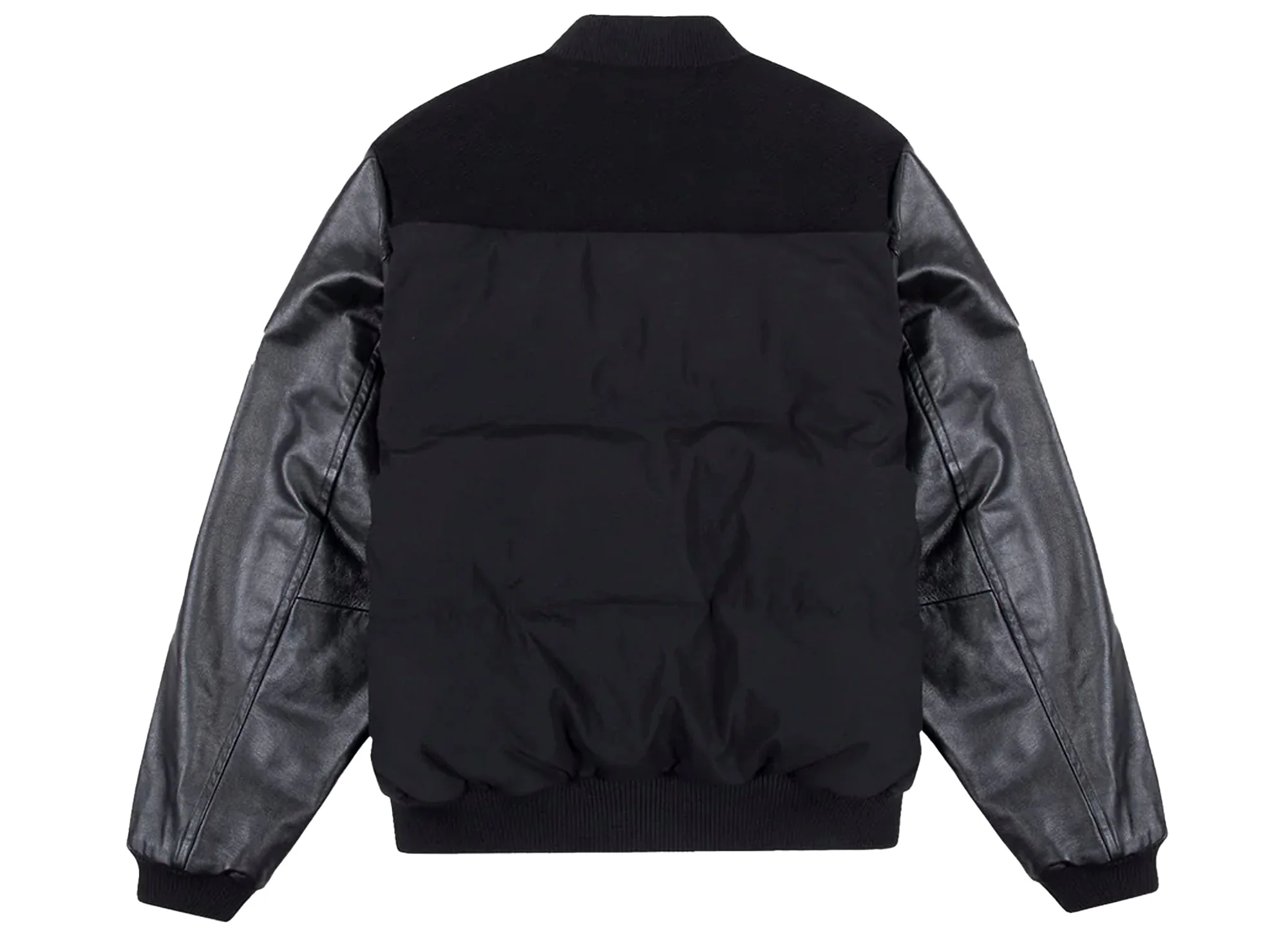 Paper Planes Varsity Jacket Triple Black - Image 3