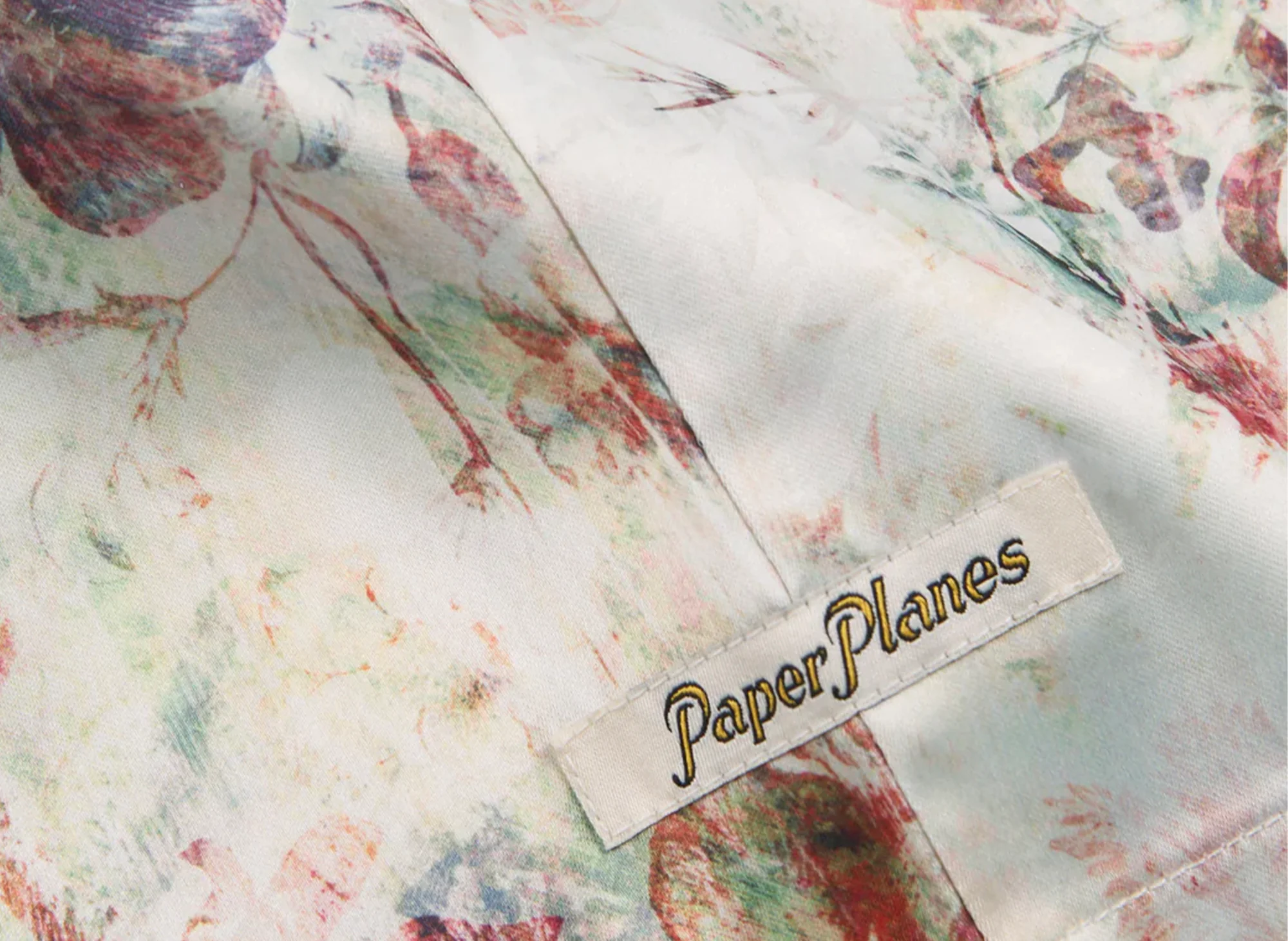 Paper Planes Wallpaper Floral Shorts - Image 2