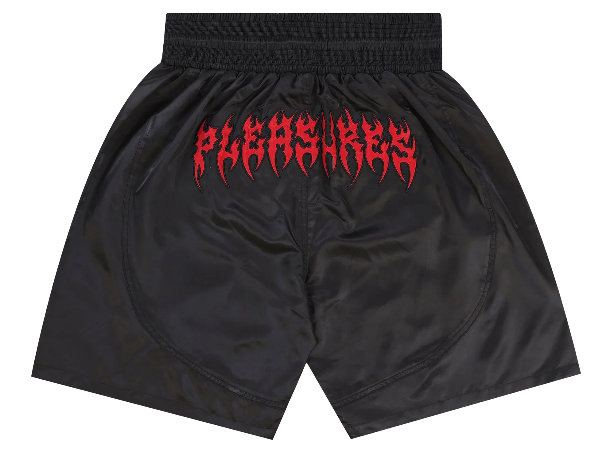 Pleasures Anywhere Muay Thai Shorts in Black - Image 2
