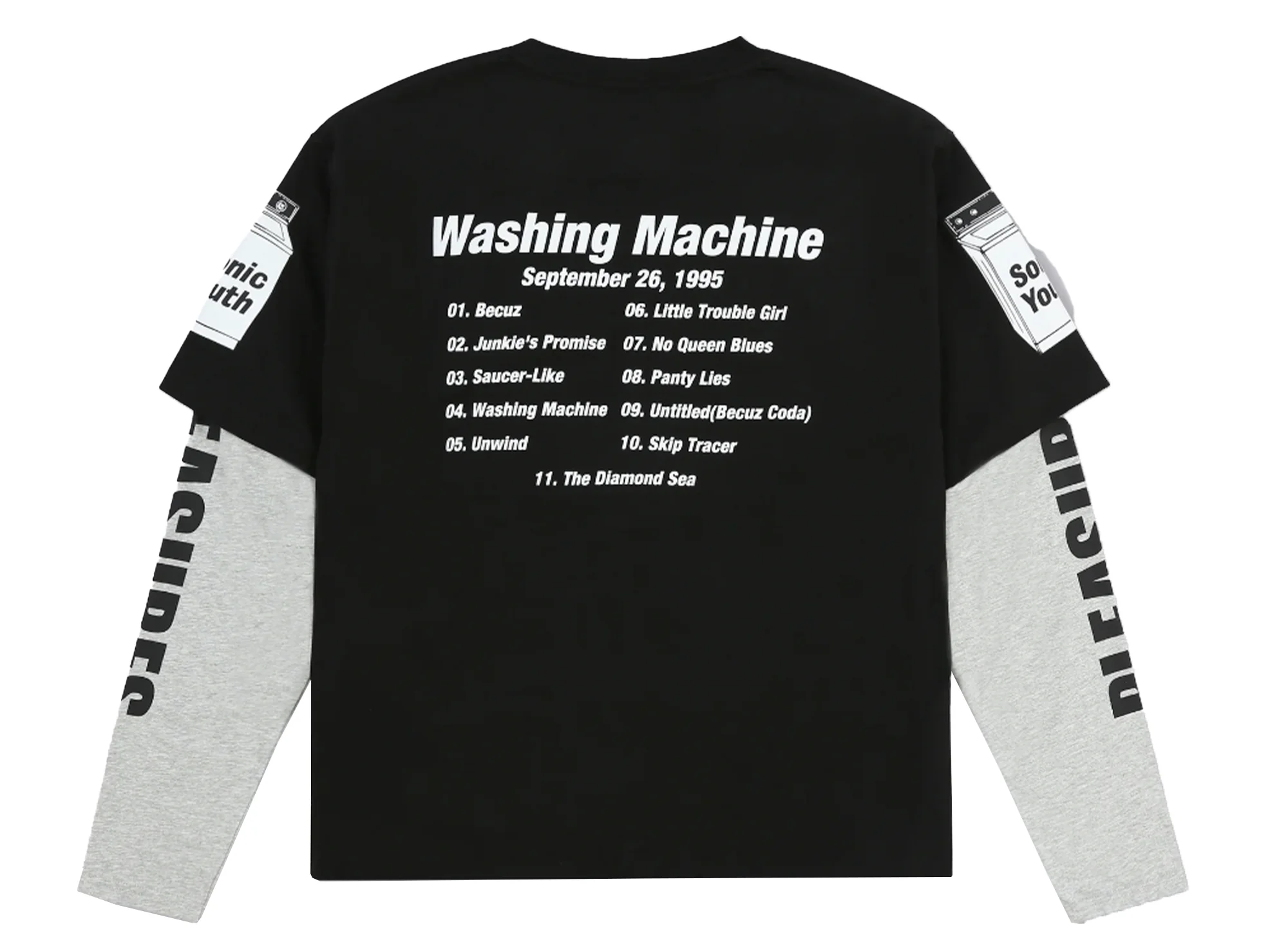 Pleasures Becuz Layered L/S Tee - Image 2