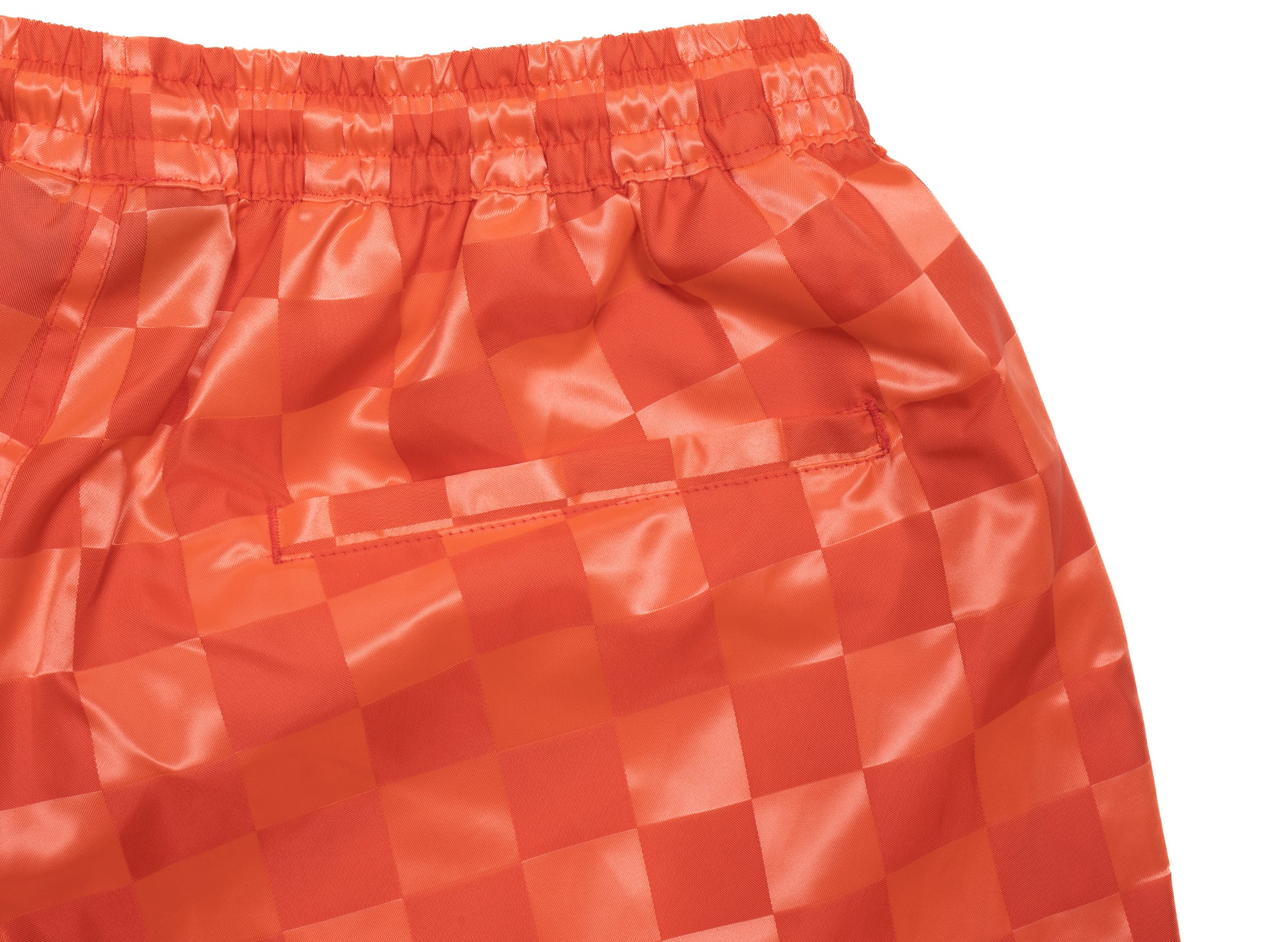Pleasures BPM Shorts in Safety Orange - Image 2