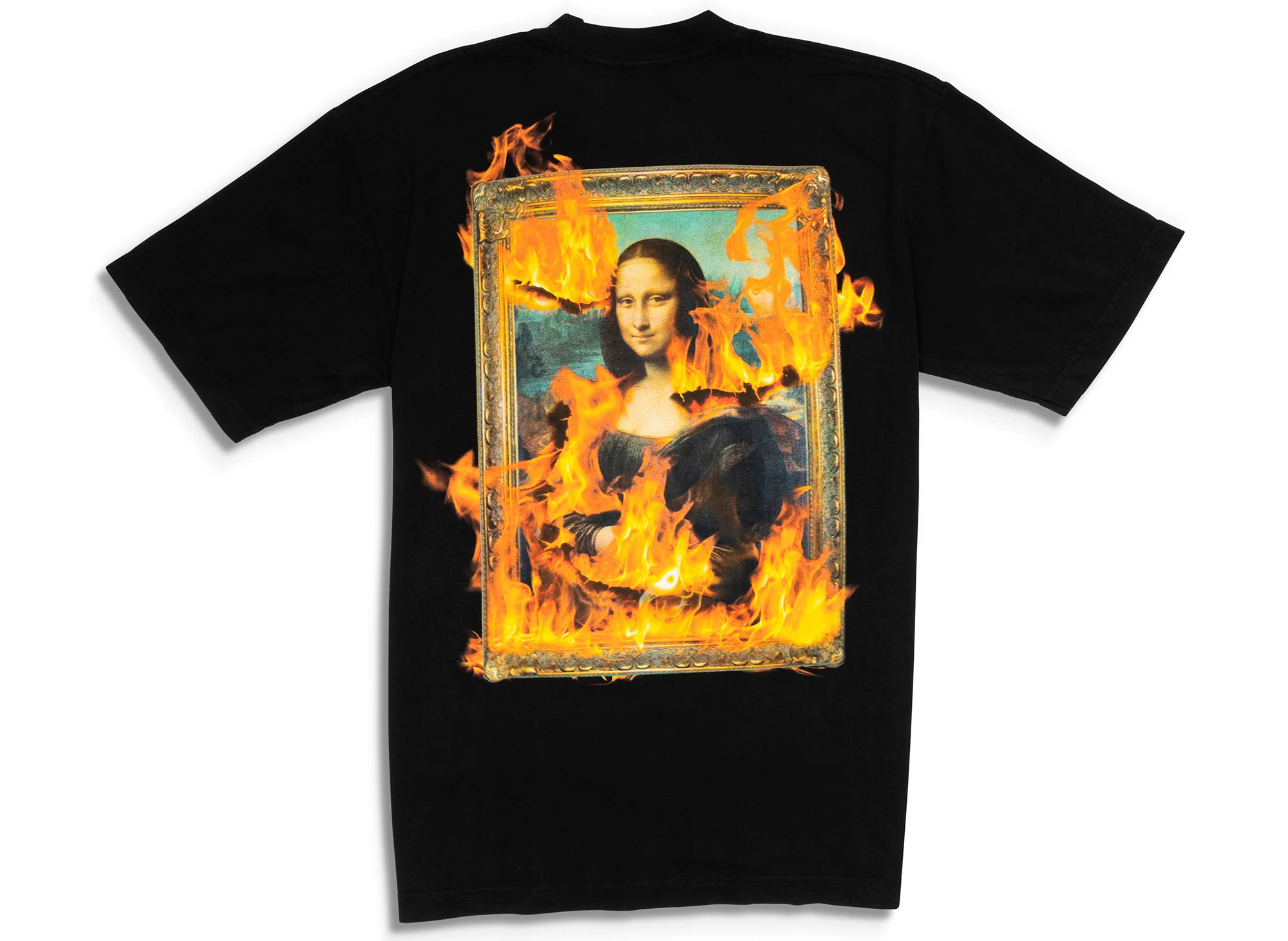 Pleasures Burn Again Tee in Black - Image 2