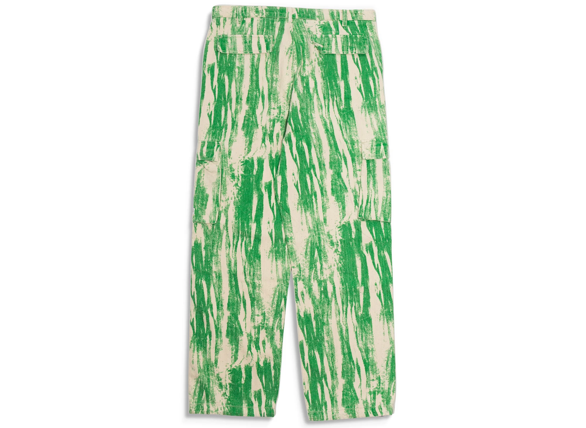 Pleasures Buzz Cargo Pants in Green - Image 2