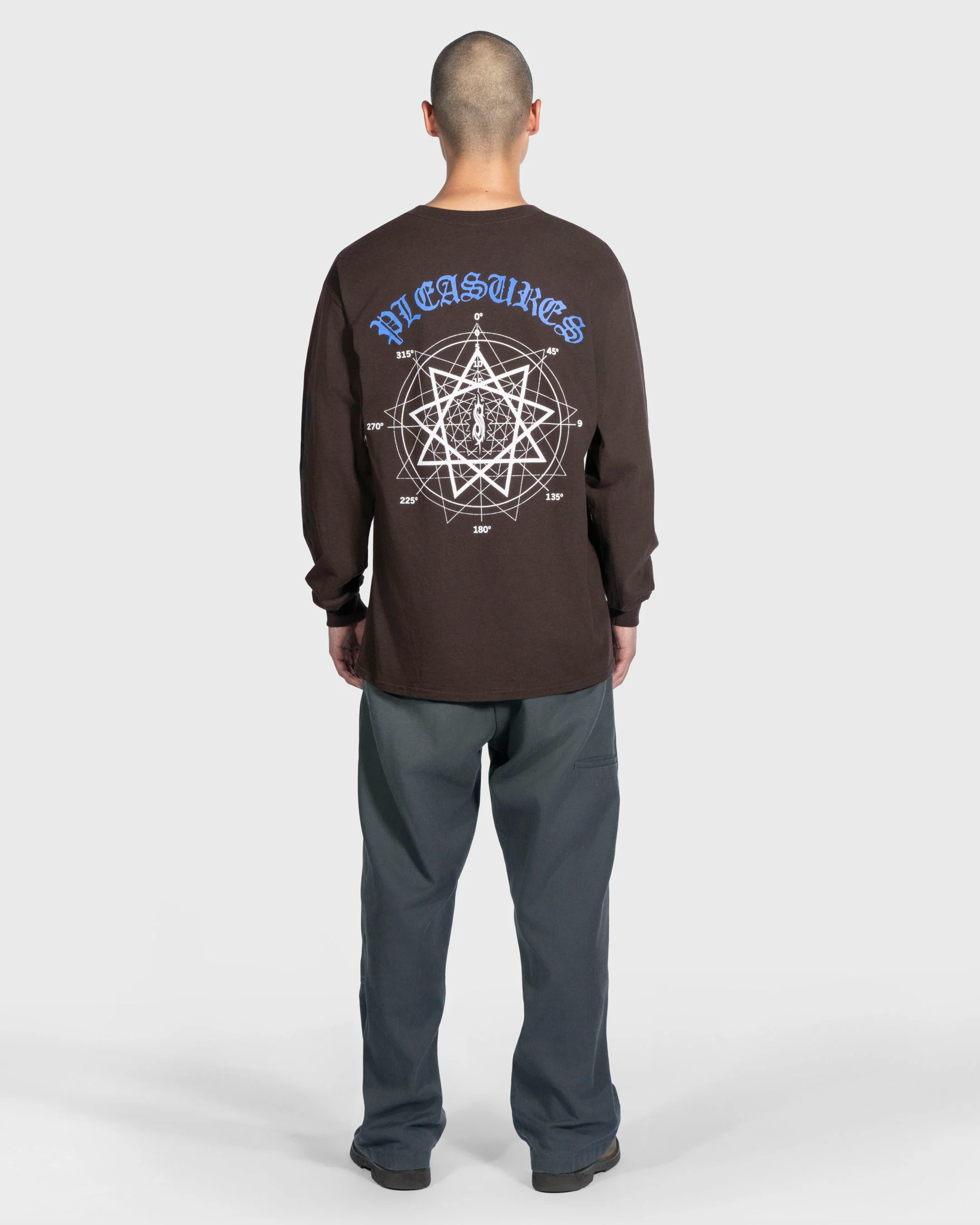 Pleasures  x Slipknot Compass Long Sleeve Tee - Image 4