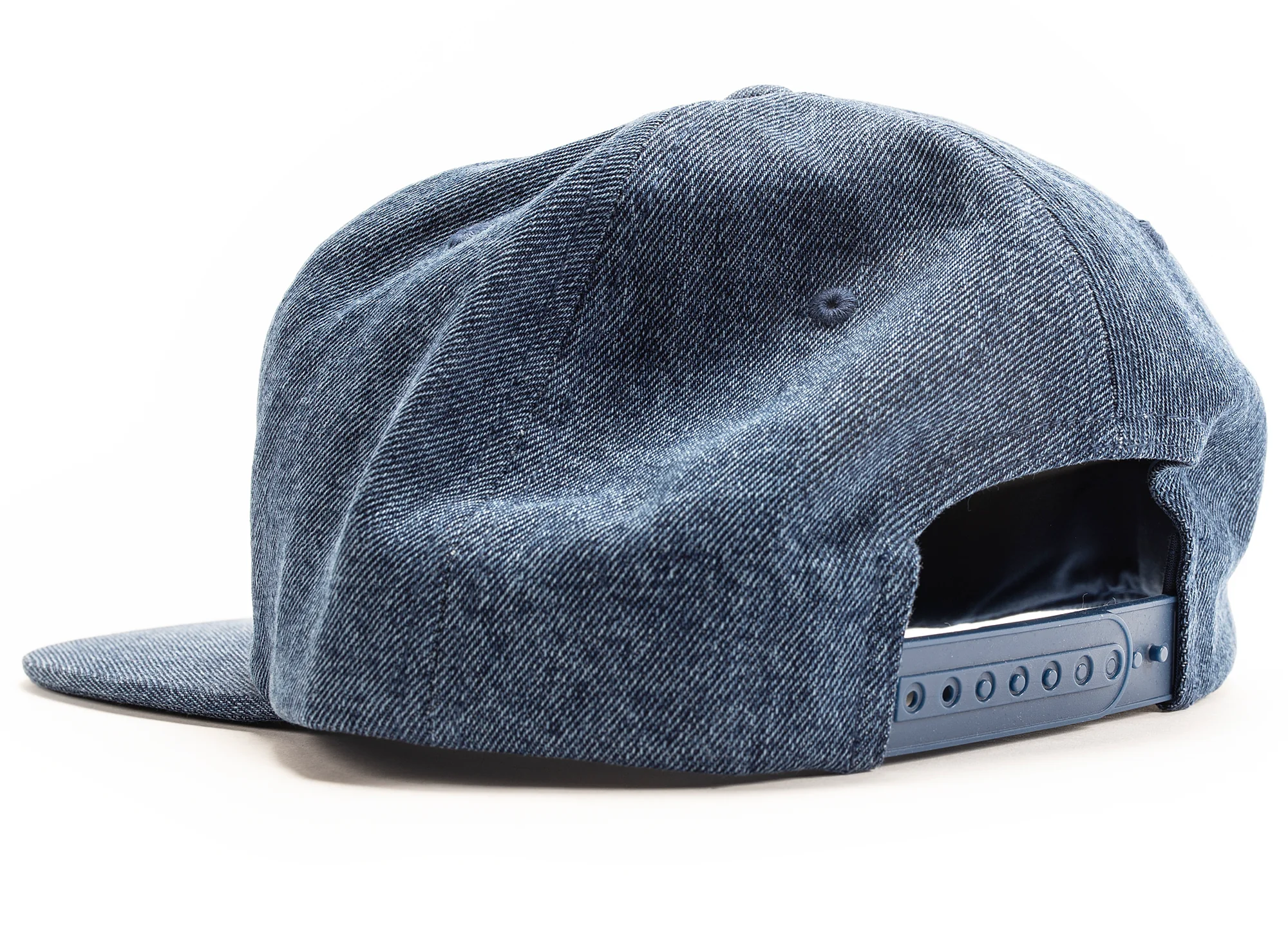 Pleasures Core Logo Denim Snapback - Image 3