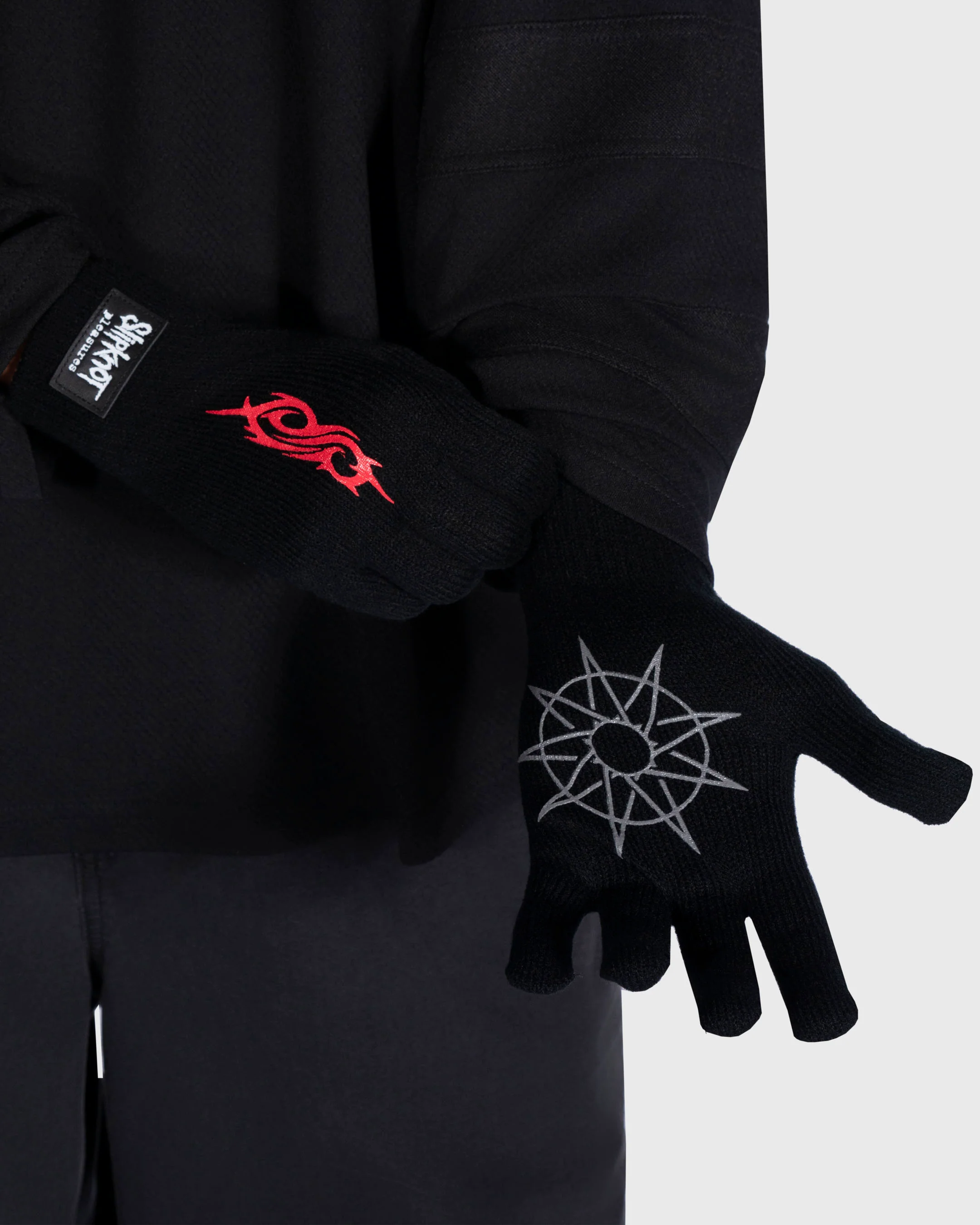 Pleasures x Slipknot Cult Knit Gloves - Image 3