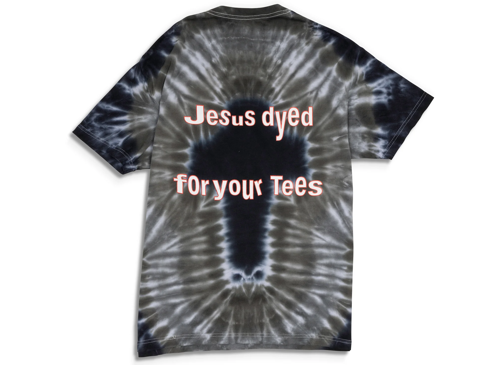 Pleasures Dyed Tee in Black - Image 2