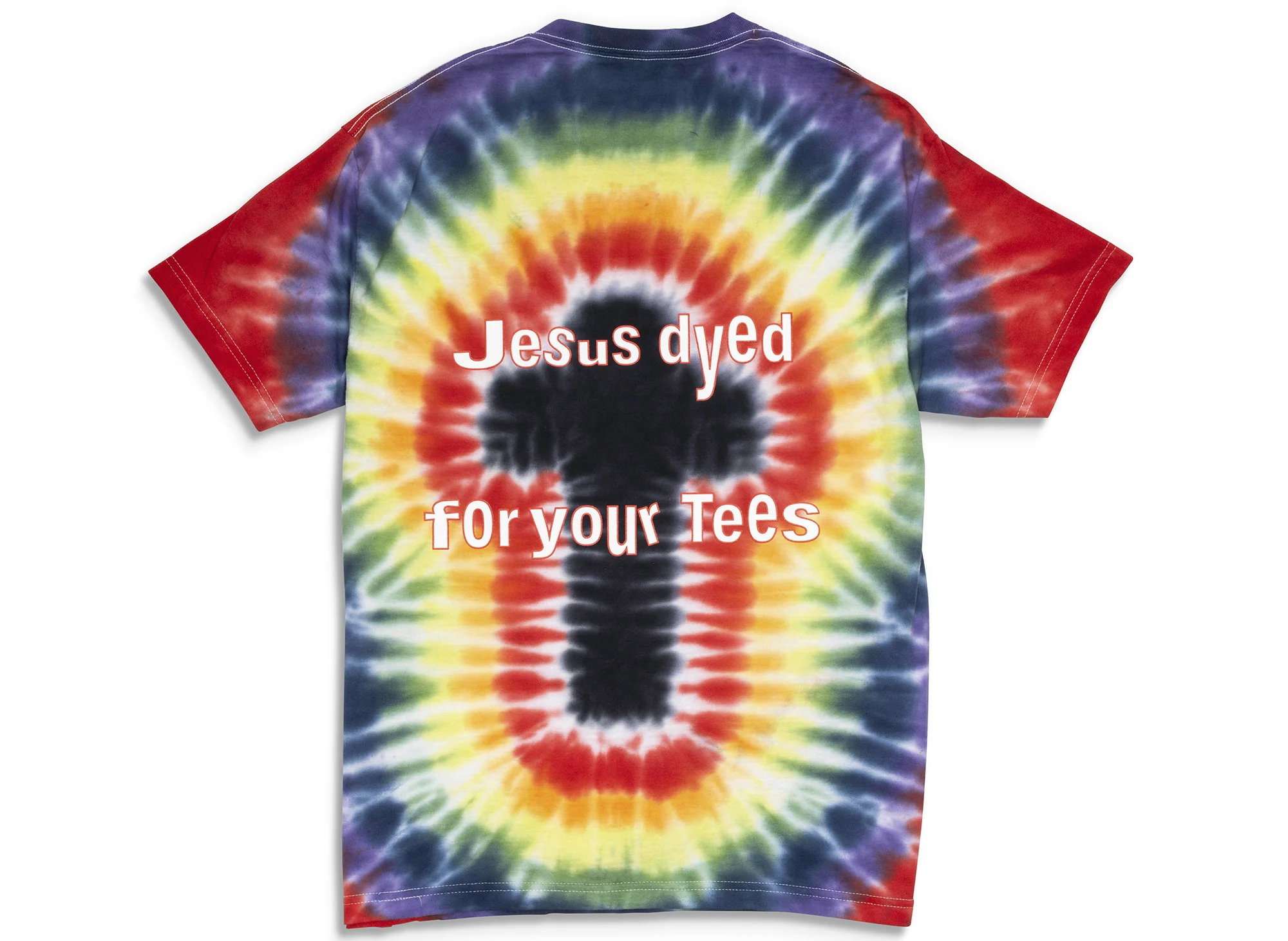 Pleasures Dyed Tee in Tie Dye - Image 2