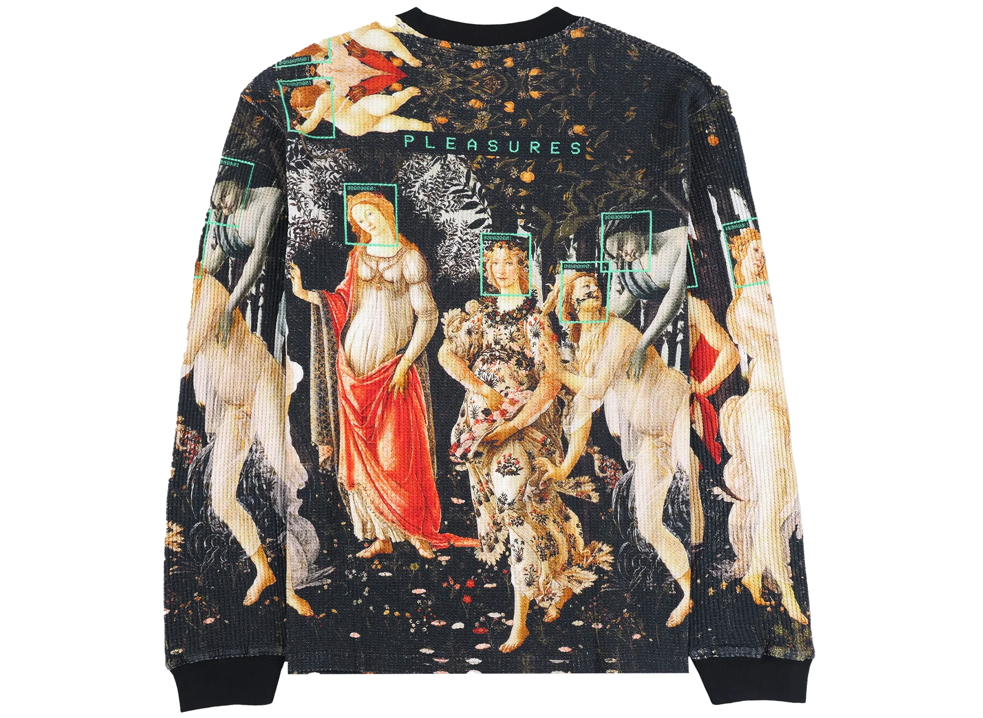 Pleasures Facial Thermal Long Sleeve Tee - Image 2