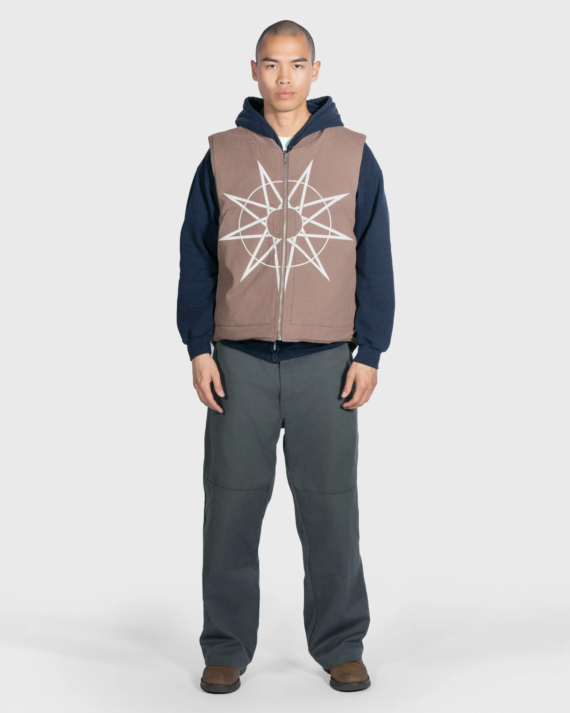 Pleasures x Slipknot  Goat Padded Vest - Image 3