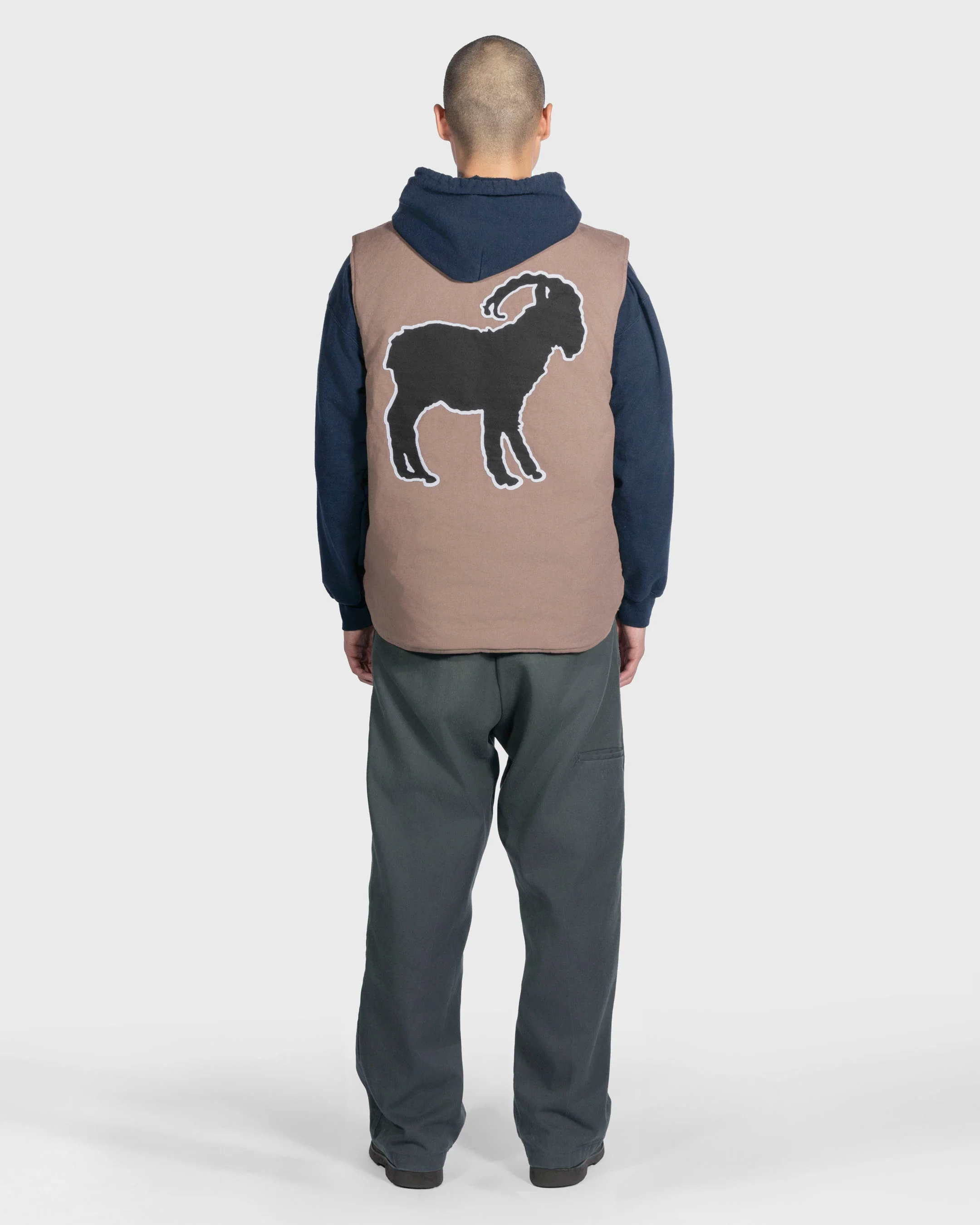 Pleasures x Slipknot  Goat Padded Vest - Image 4