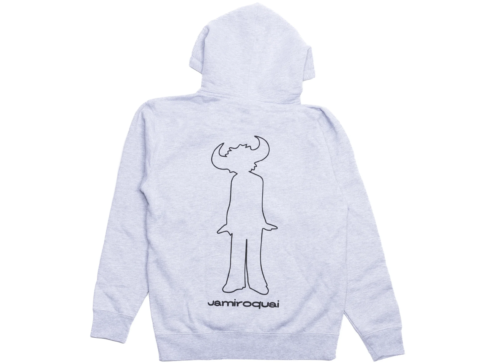 Pleasures Jamiroquai High Times Zip Hoodie in Heather Grey - Image 2
