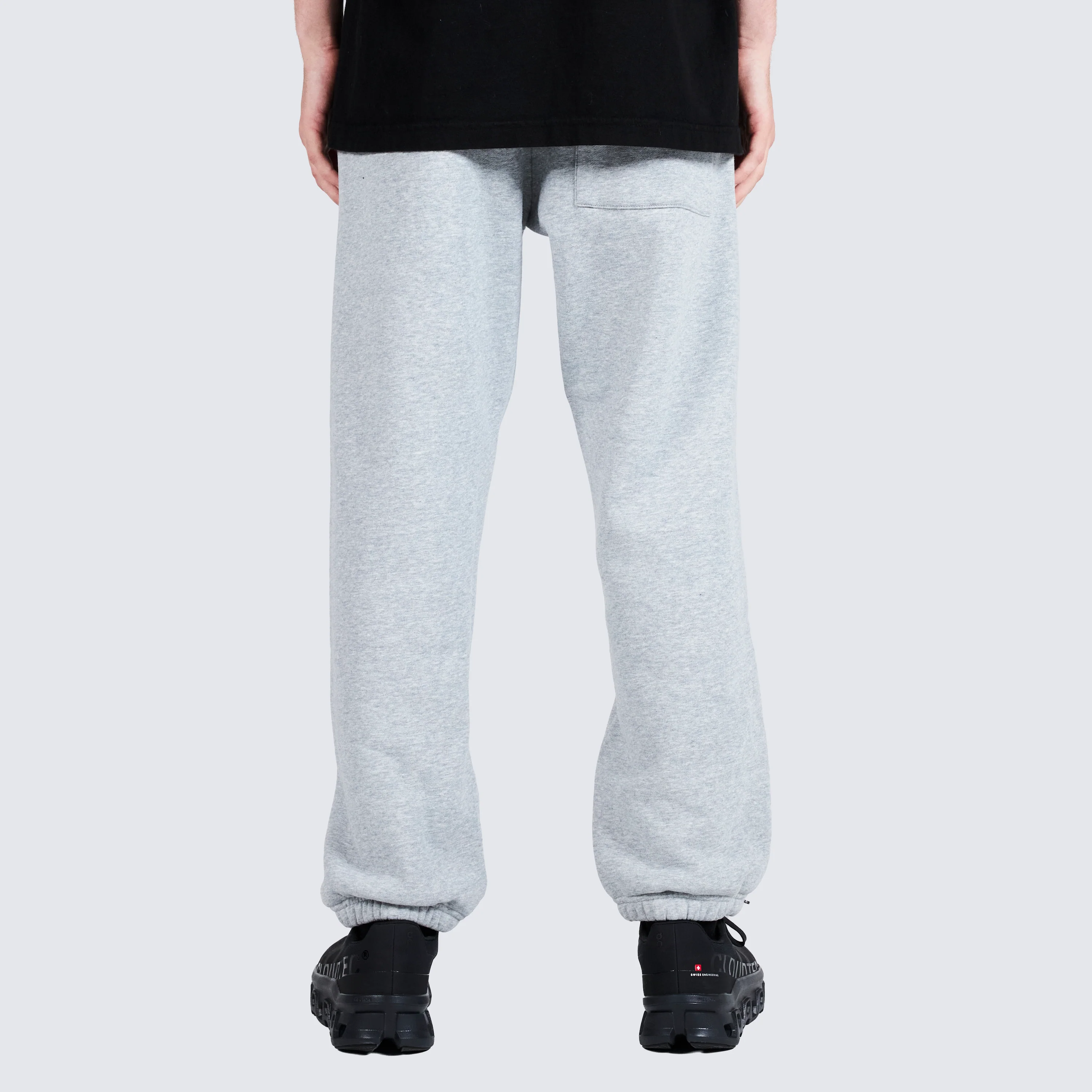 Pleasures NERD Sweatpants in Heather Grey - Image 4