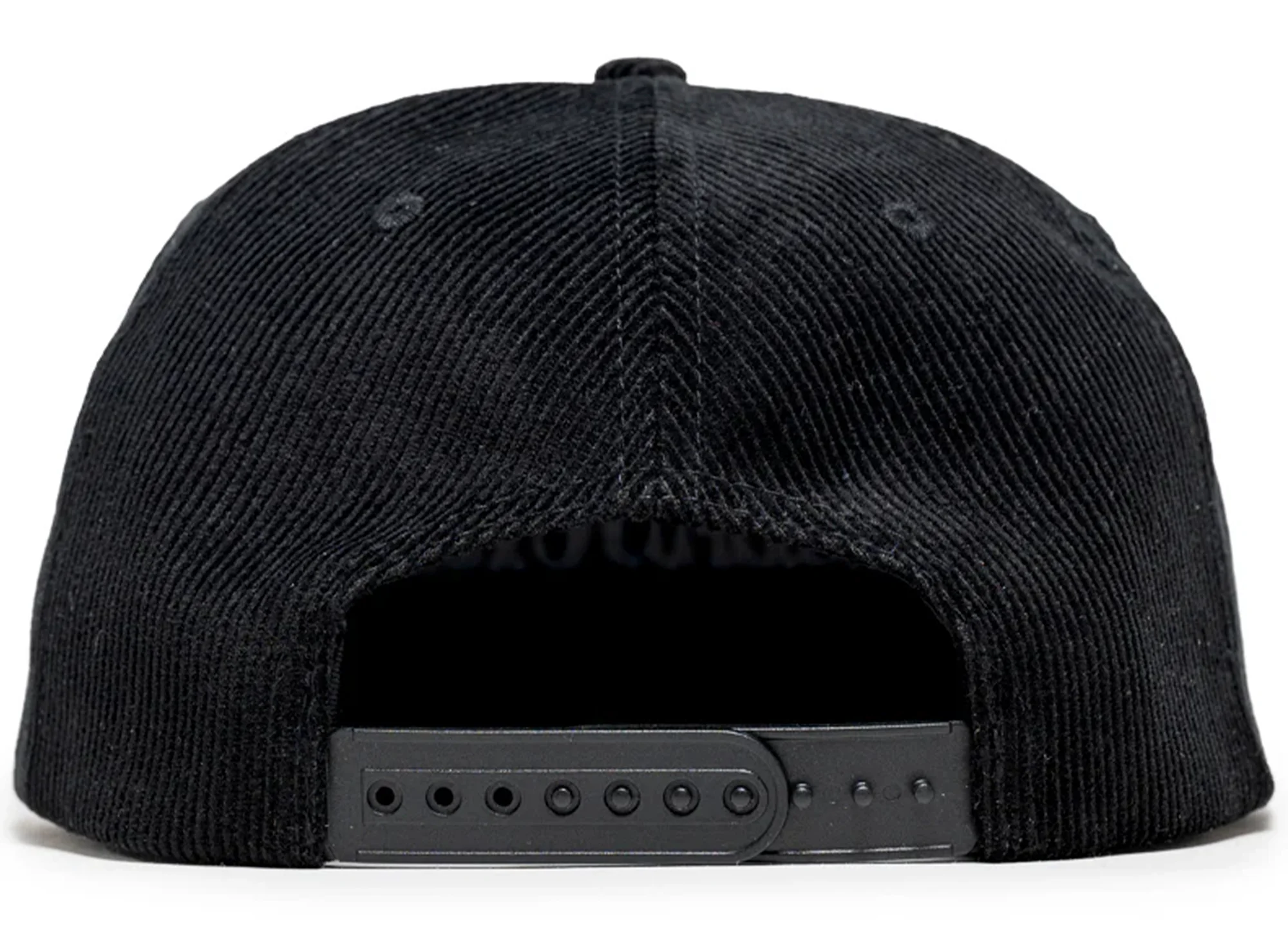 Pleasures Onyx Corduroy Snapback in Onyx - Image 2