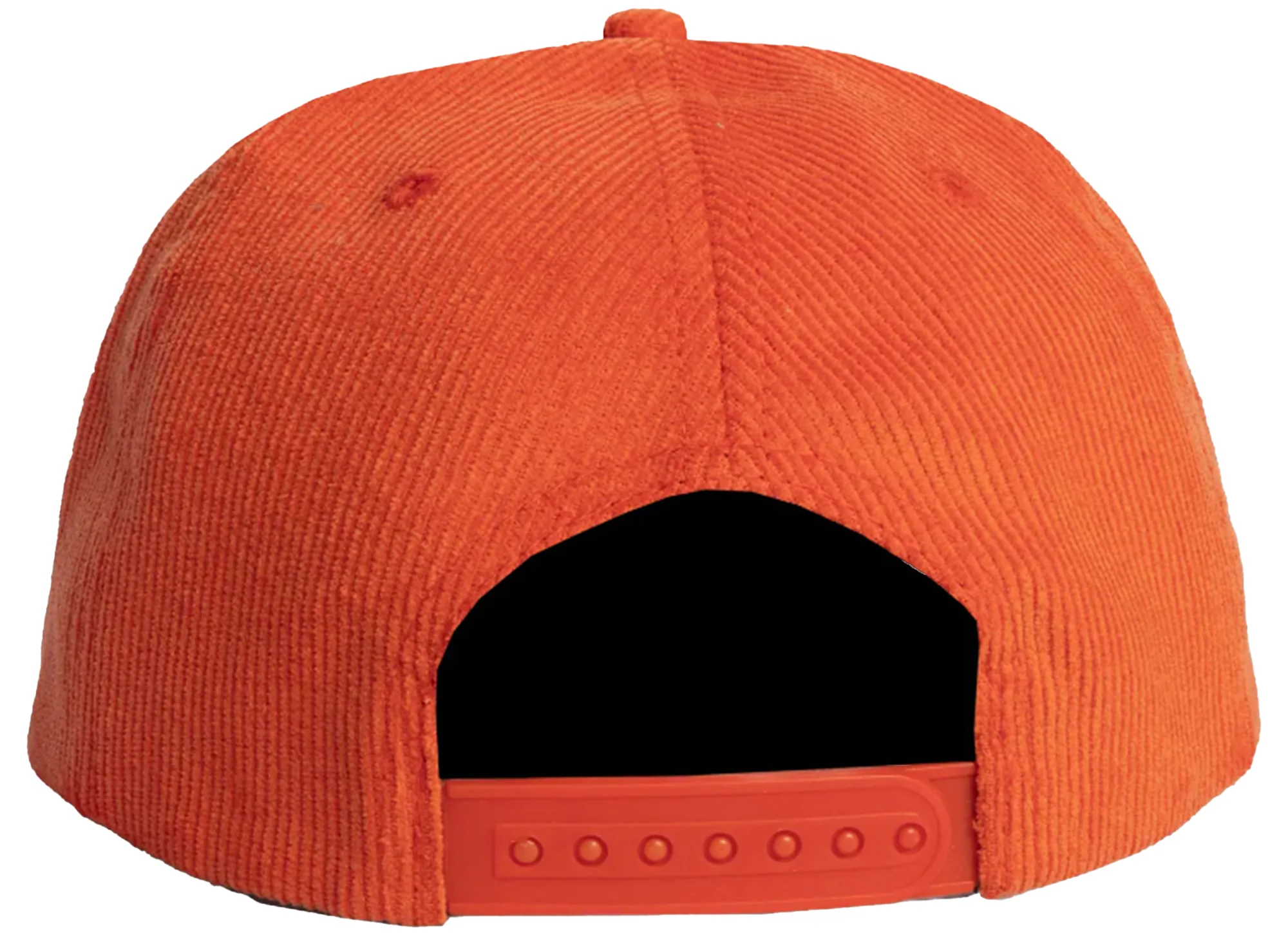 Pleasures Onyx Corduroy Snapback in Orange - Image 2