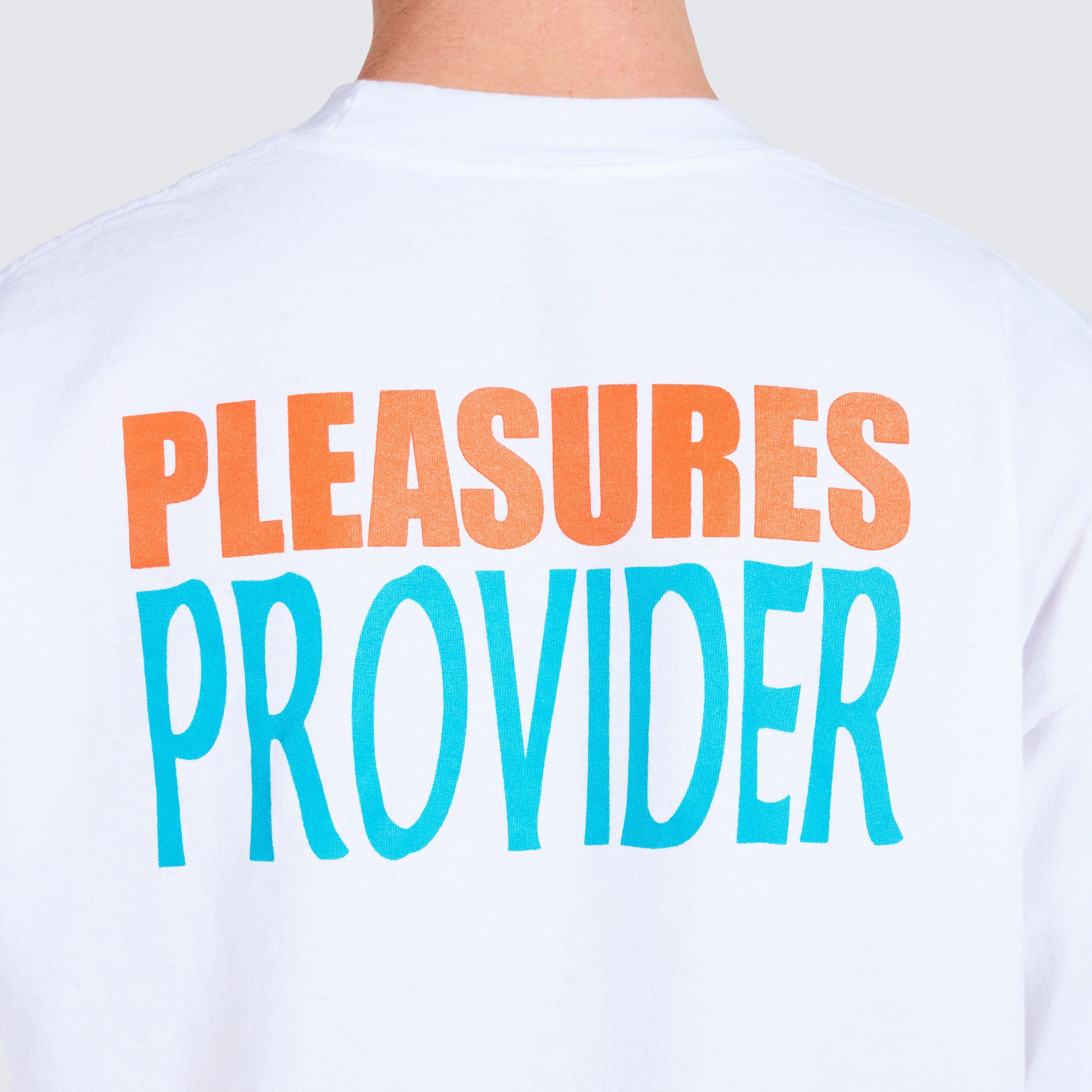 Pleasures Provider T-Shirt in White - Image 5