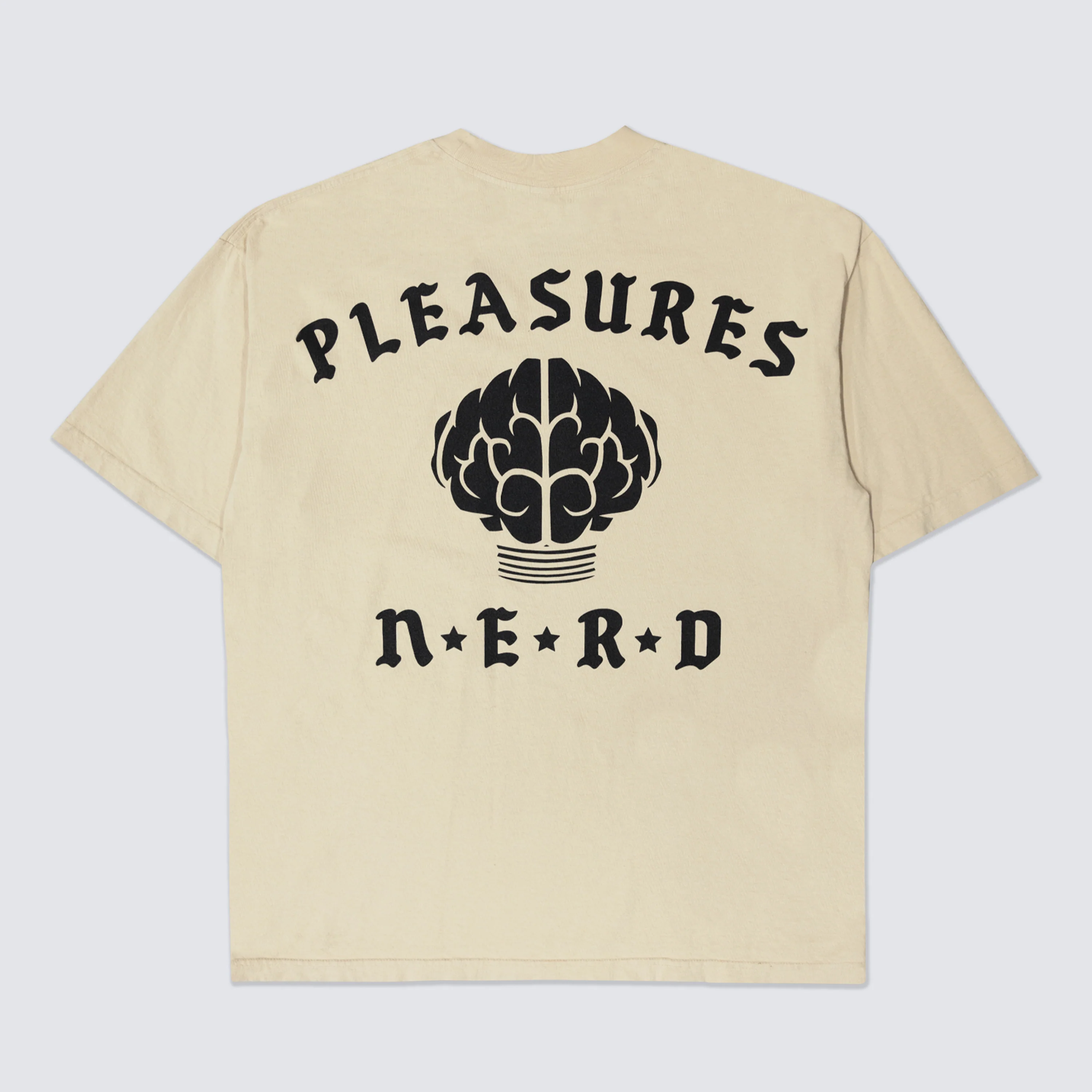 Pleasures Rockstar T-Shirt in Tan - Image 8