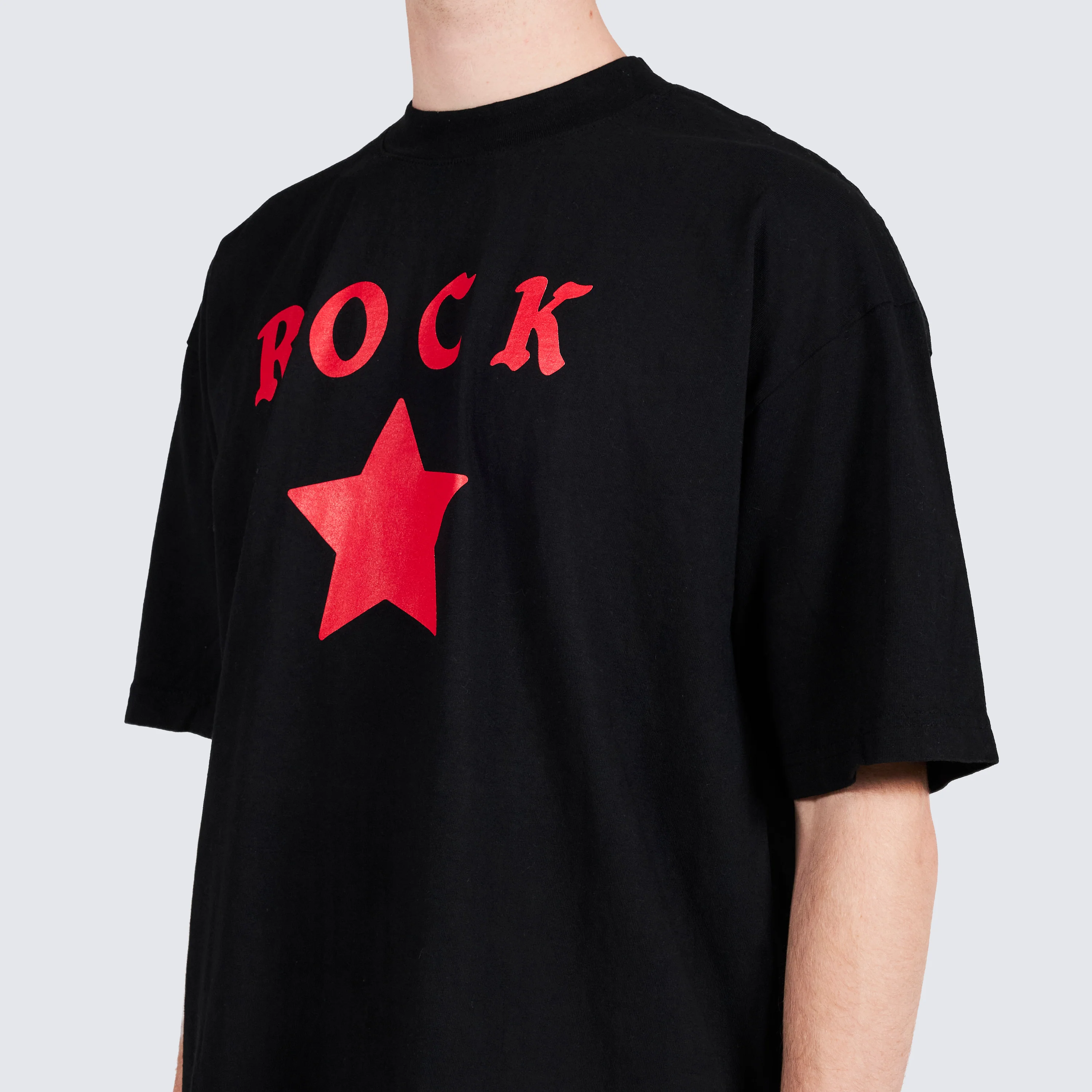 Pleasures Rockstar T-Shirt in Black - Image 4