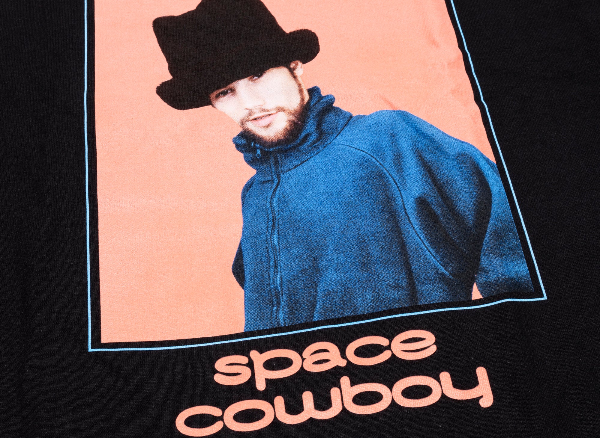 Pleasures Jamiroquai Space Cowboy T-Shirt in Black - Image 2