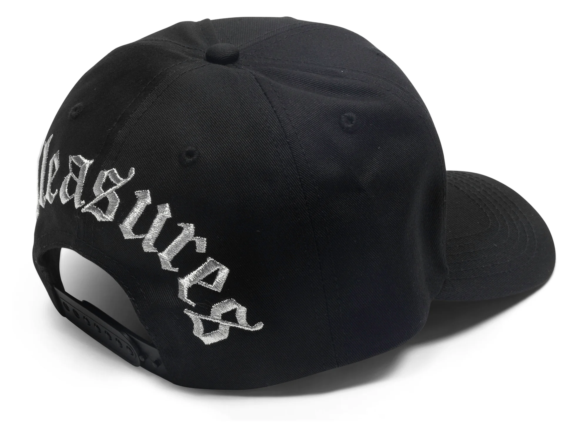 Pleasures Throwback Snapback in Black - Image 2