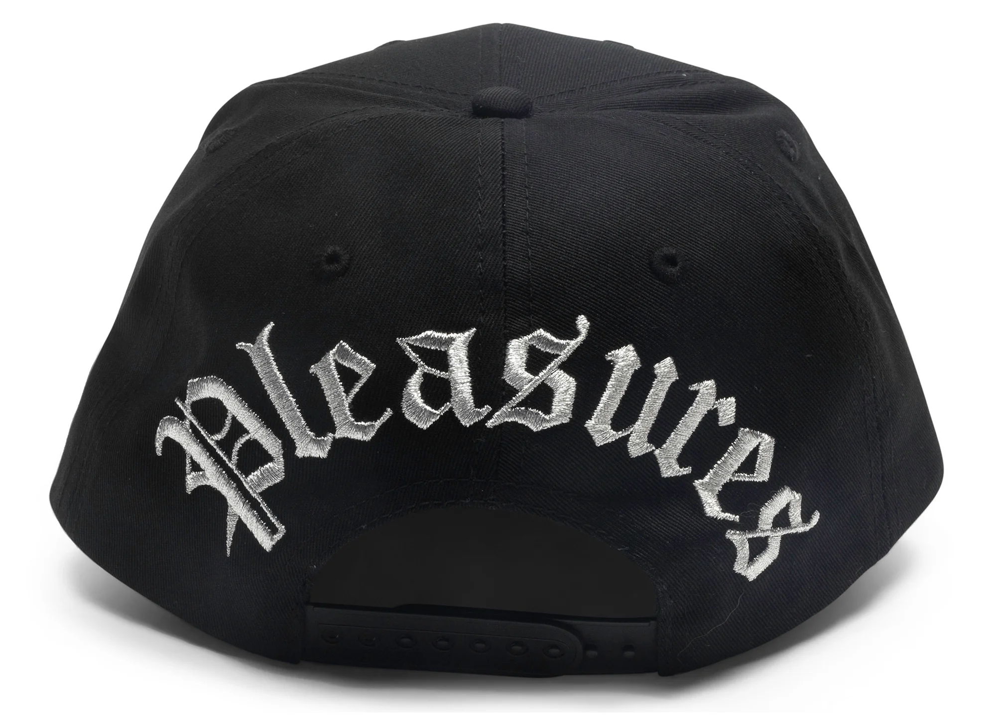 Pleasures Throwback Snapback in Black - Image 3