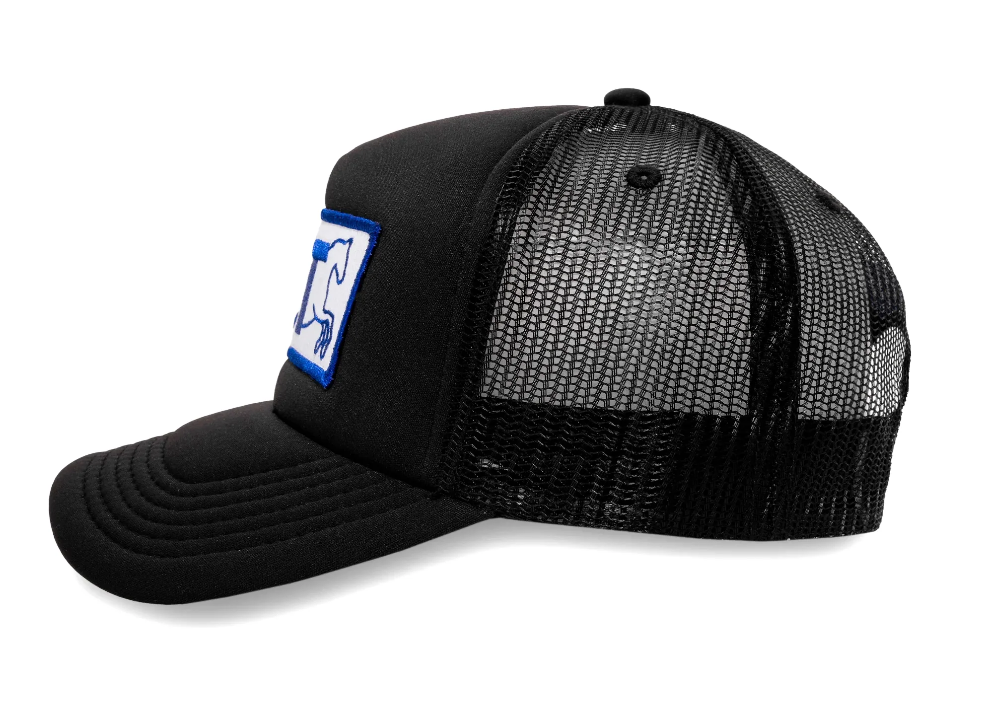 Pleasures Tranquil Trucker Hat in Black - Image 2