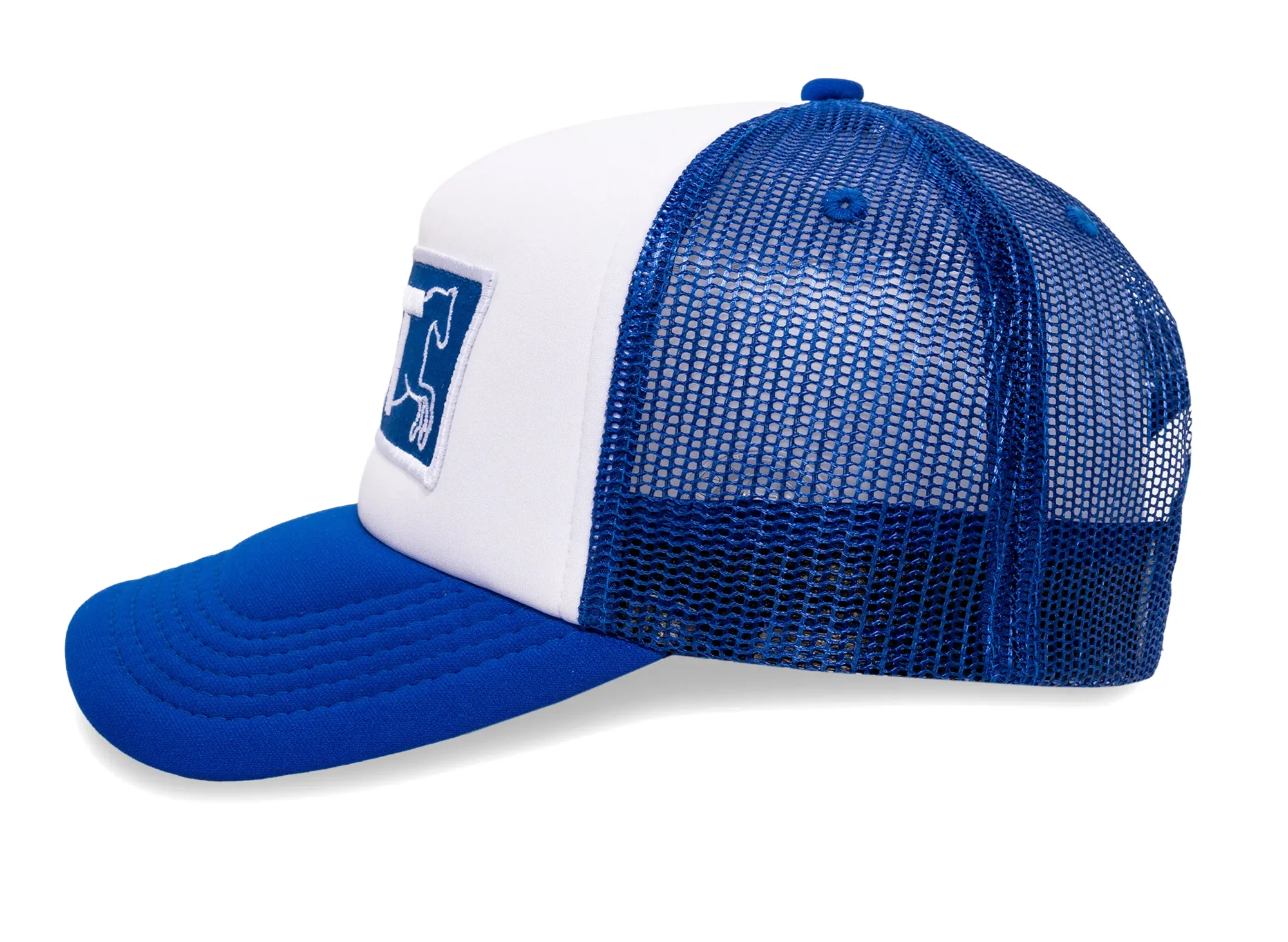 Pleasures Tranquil Trucker Hat in Blue - Image 2