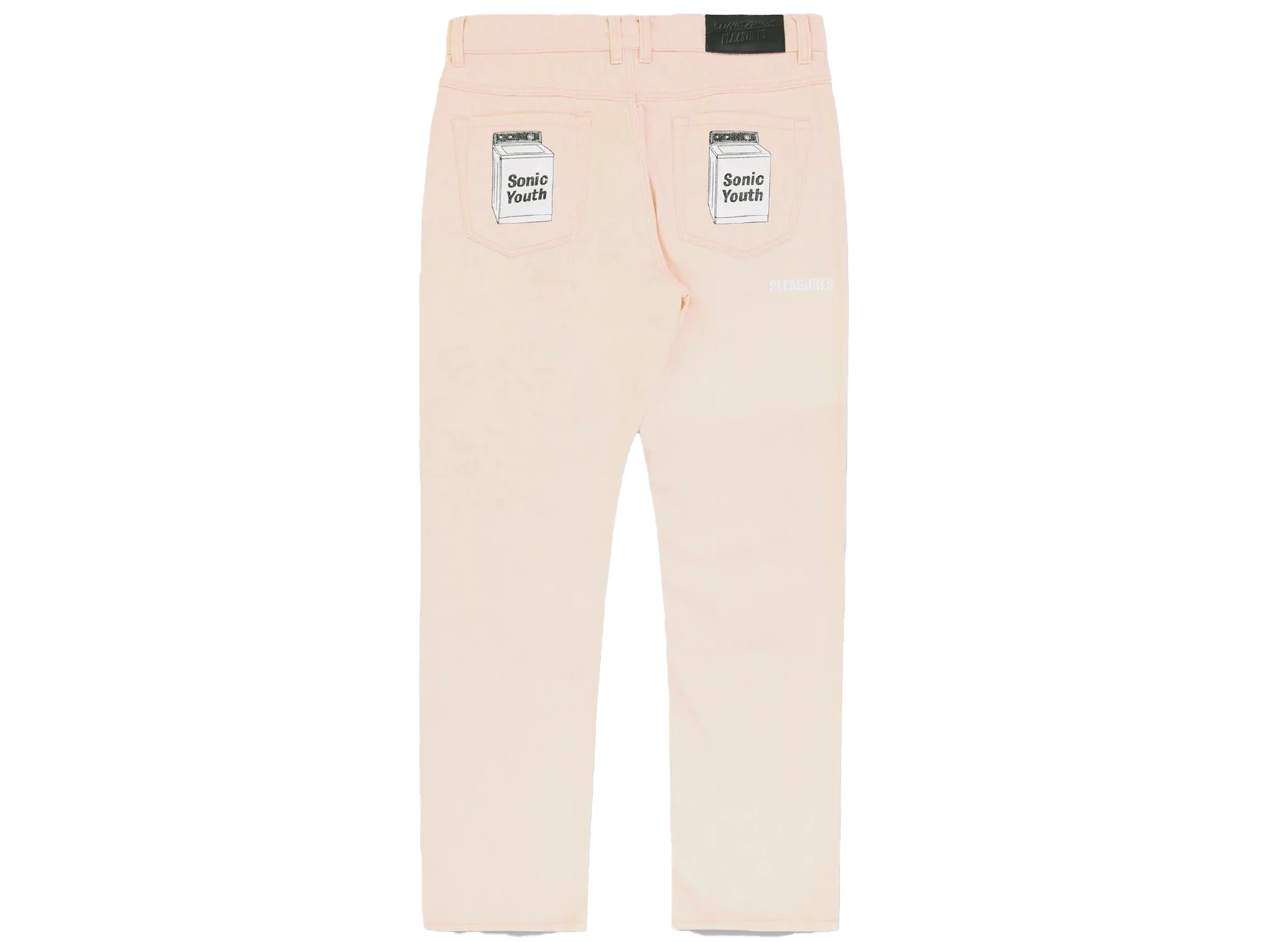Pleasures Washing Machine Denim in Pink - Image 2