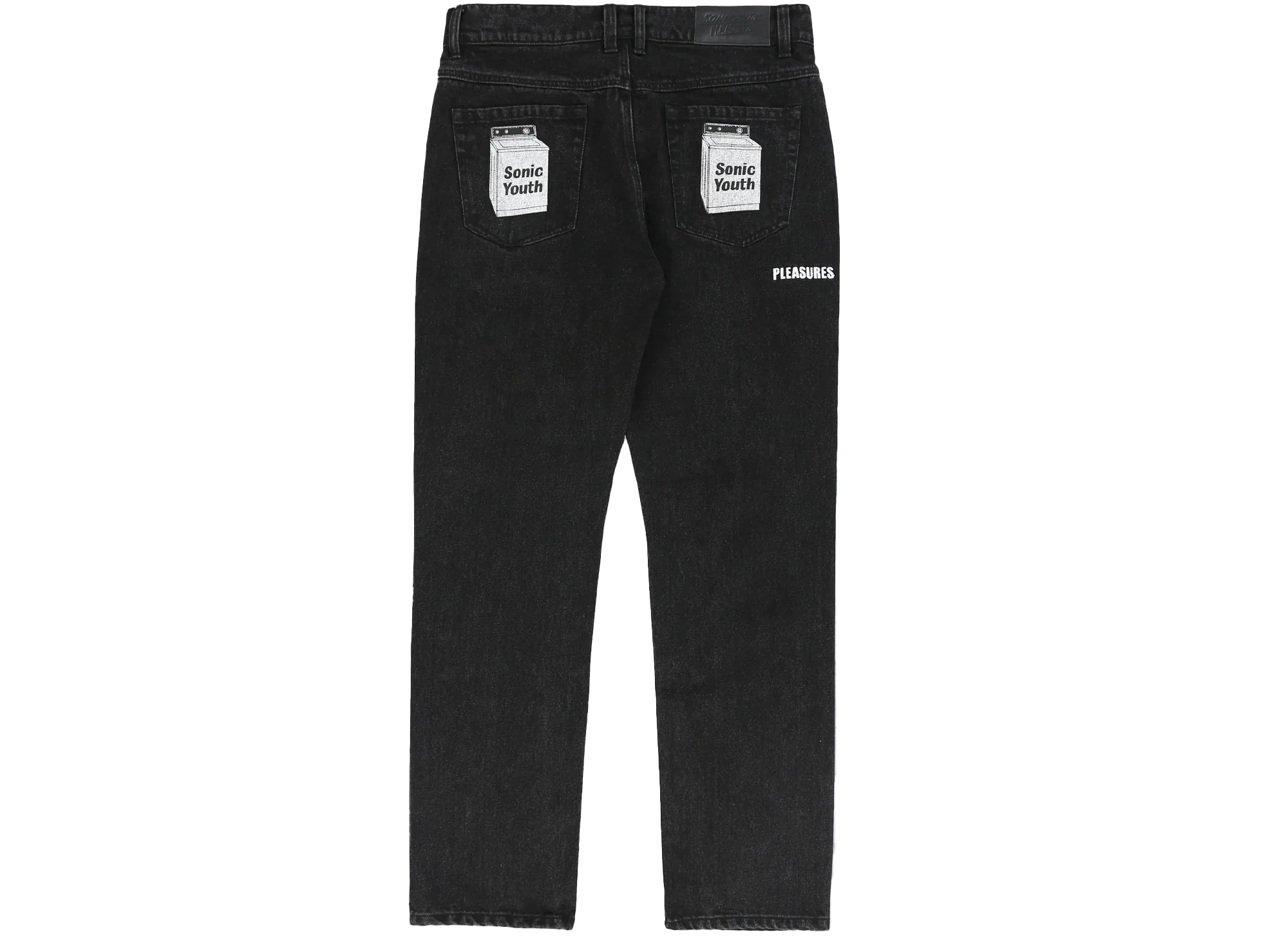 Pleasures Washing Machine Denim in Black - Image 2